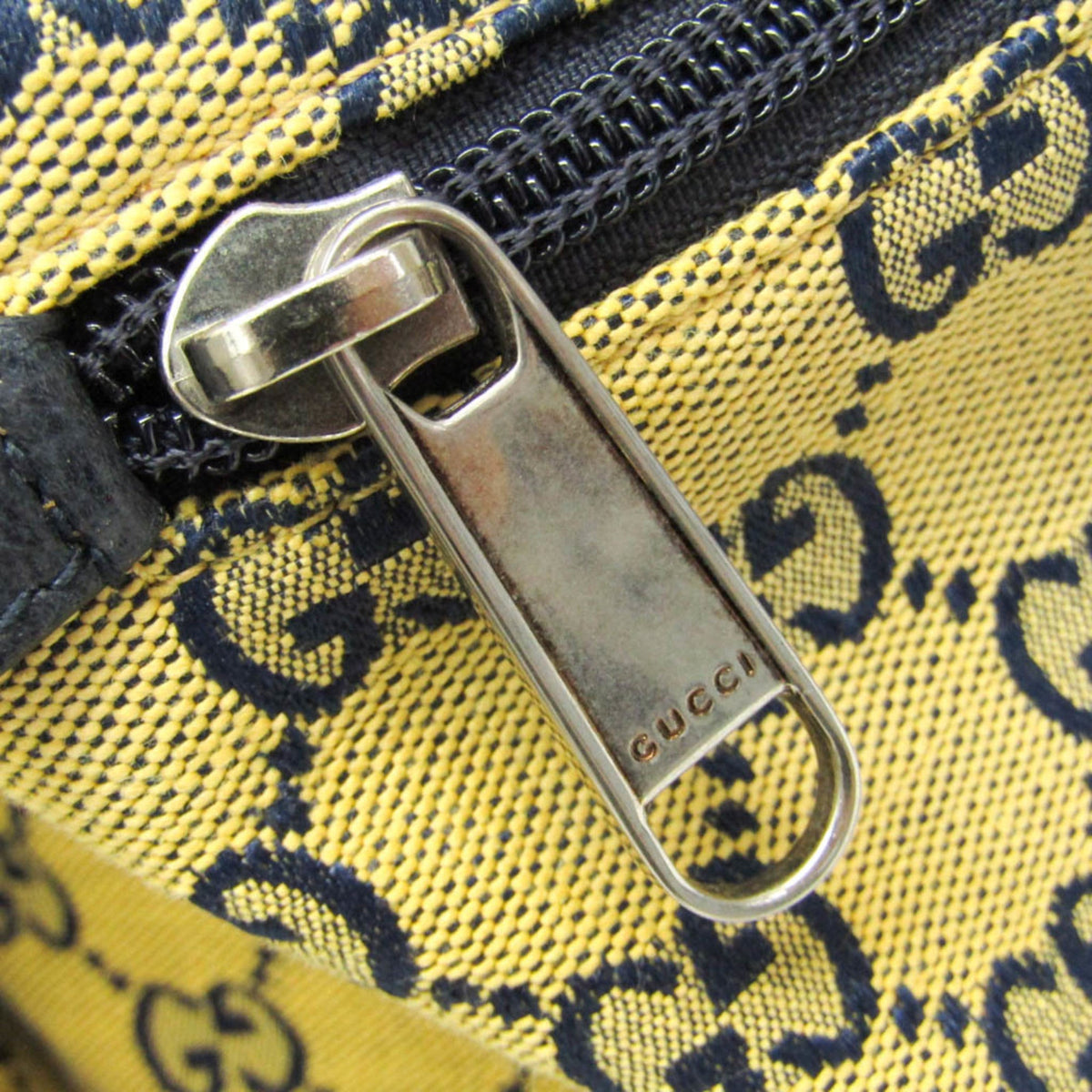 PRE-OWNED Gucci GG Canvas · Heart Patch Backpack
