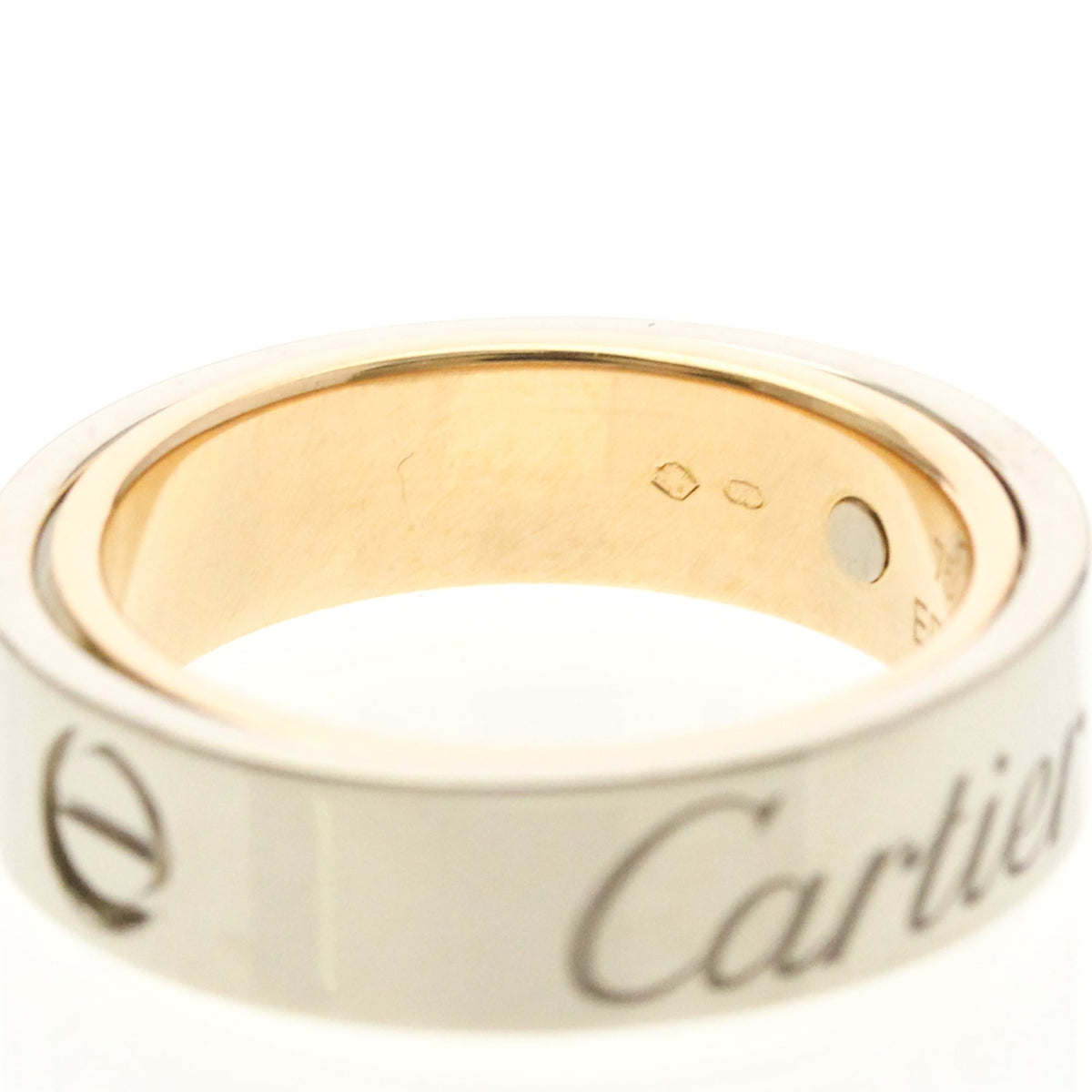 PRE-OWNED Cartier Secret Love · Two-Tone Gold Size 6