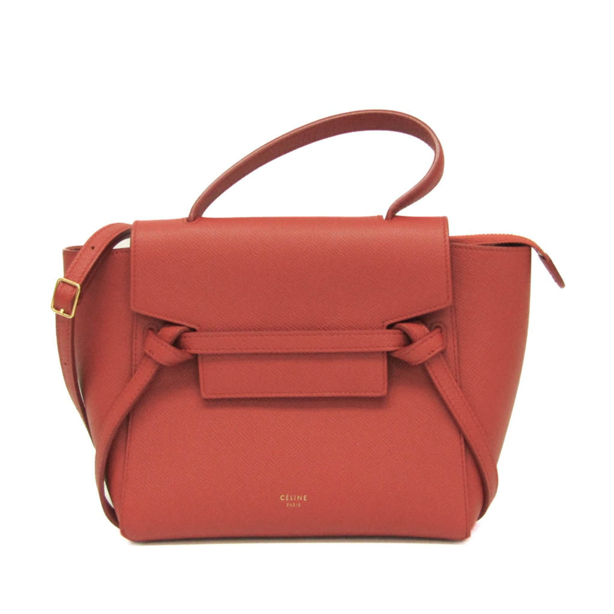 PRE-OWNED Celine Belt Bag Nano · Leather