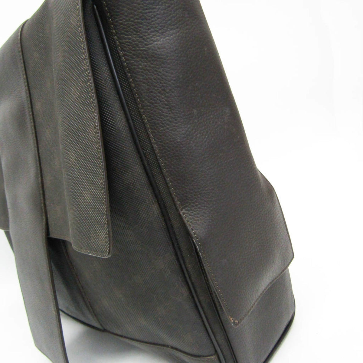 PRE-OWNED Dunhill · Leather & PVC Shoulder Bag