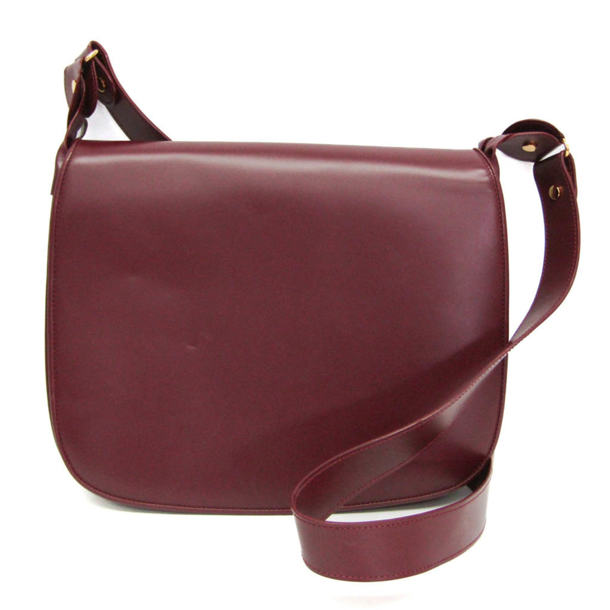PRE-OWNED Cartier Must · Suede Flap Shoulder