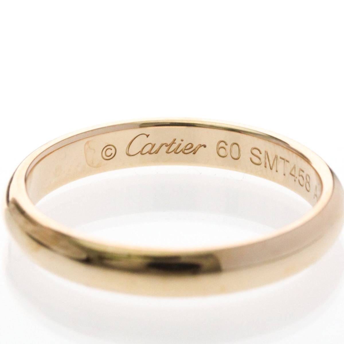 PRE-OWNED Cartier Wedding Band · Rose Gold Size 9