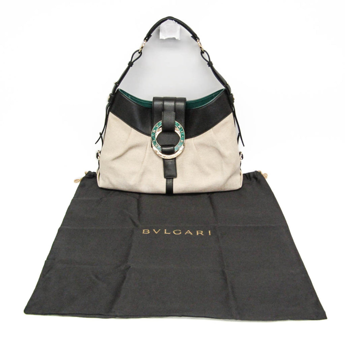 PRE-OWNED Bvlgari Chandra · Canvas & Leather