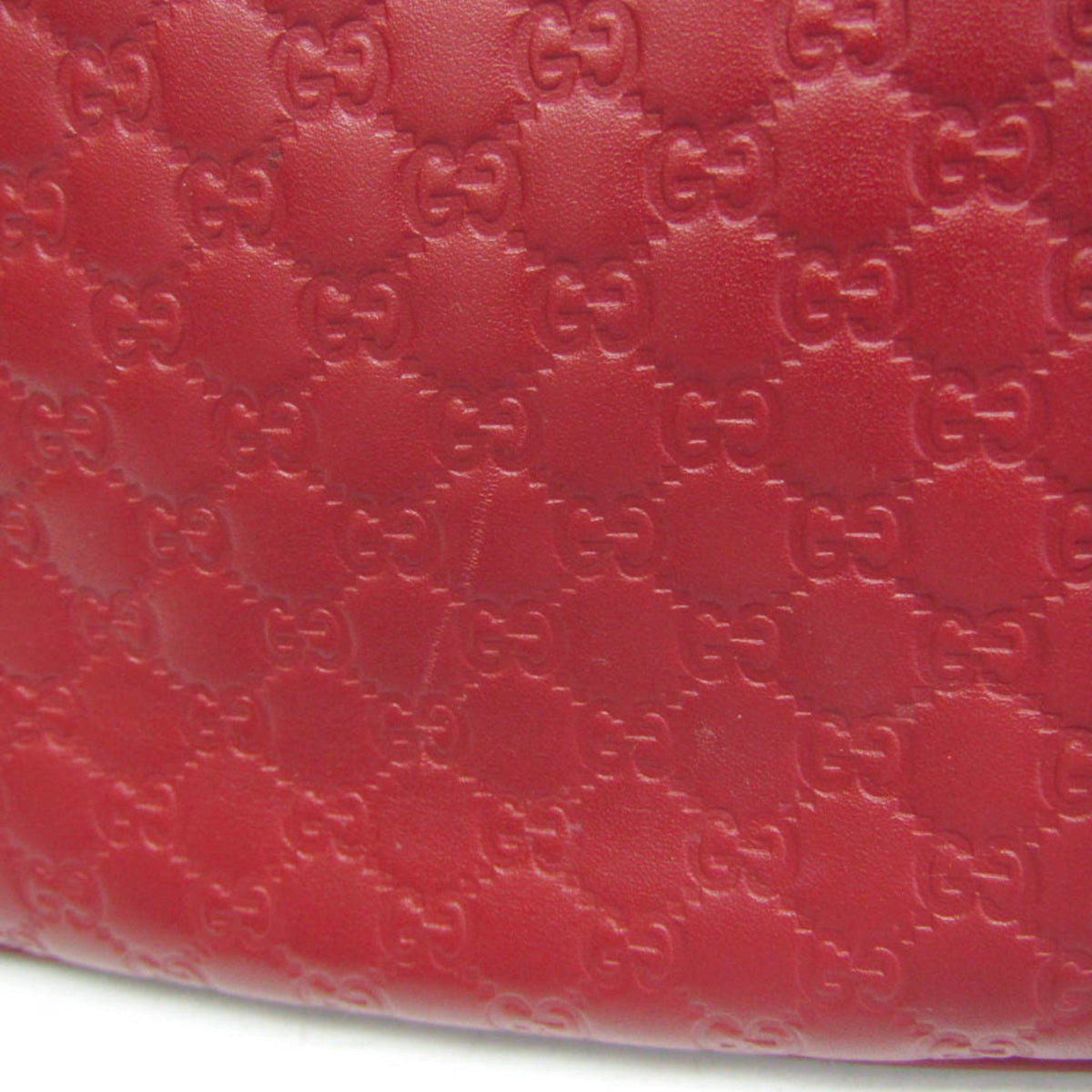 PRE-OWNED Gucci MicroGuccissima · Leather Handbag