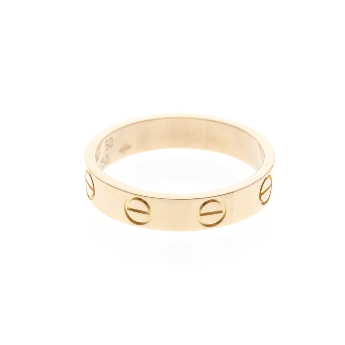 PRE-OWNED Cartier Mini Love · Rose Gold Size 5.25
