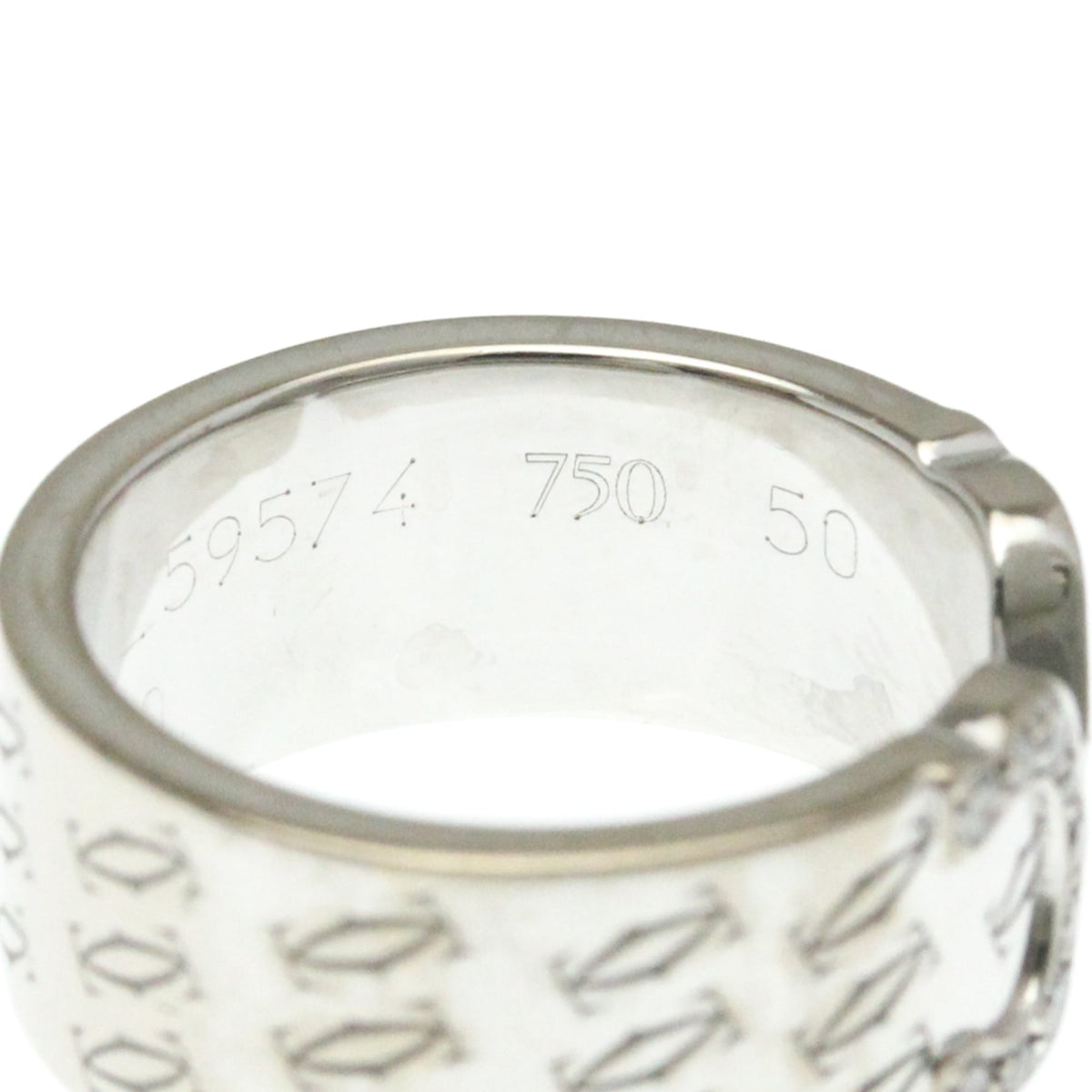 PRE-OWNED Cartier C2 · Diamond · 18K White Gold