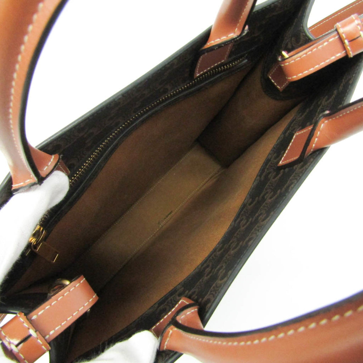 PRE-OWNED Celine Vertical Cabas Triomphe