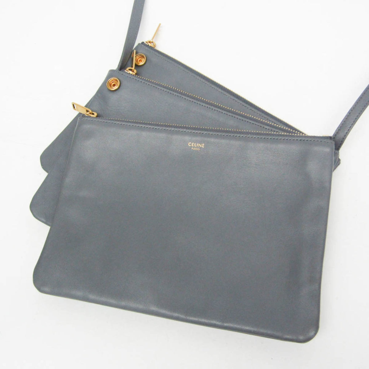 PRE-OWNED Celine Trio Large · Calfskin