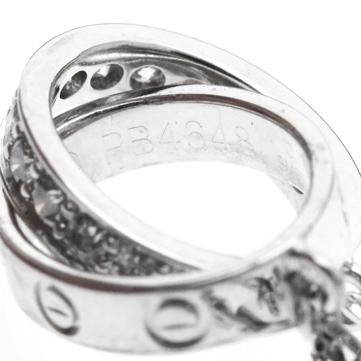 PRE-OWNED Cartier Baby Love · Diamond · 18K White Gold