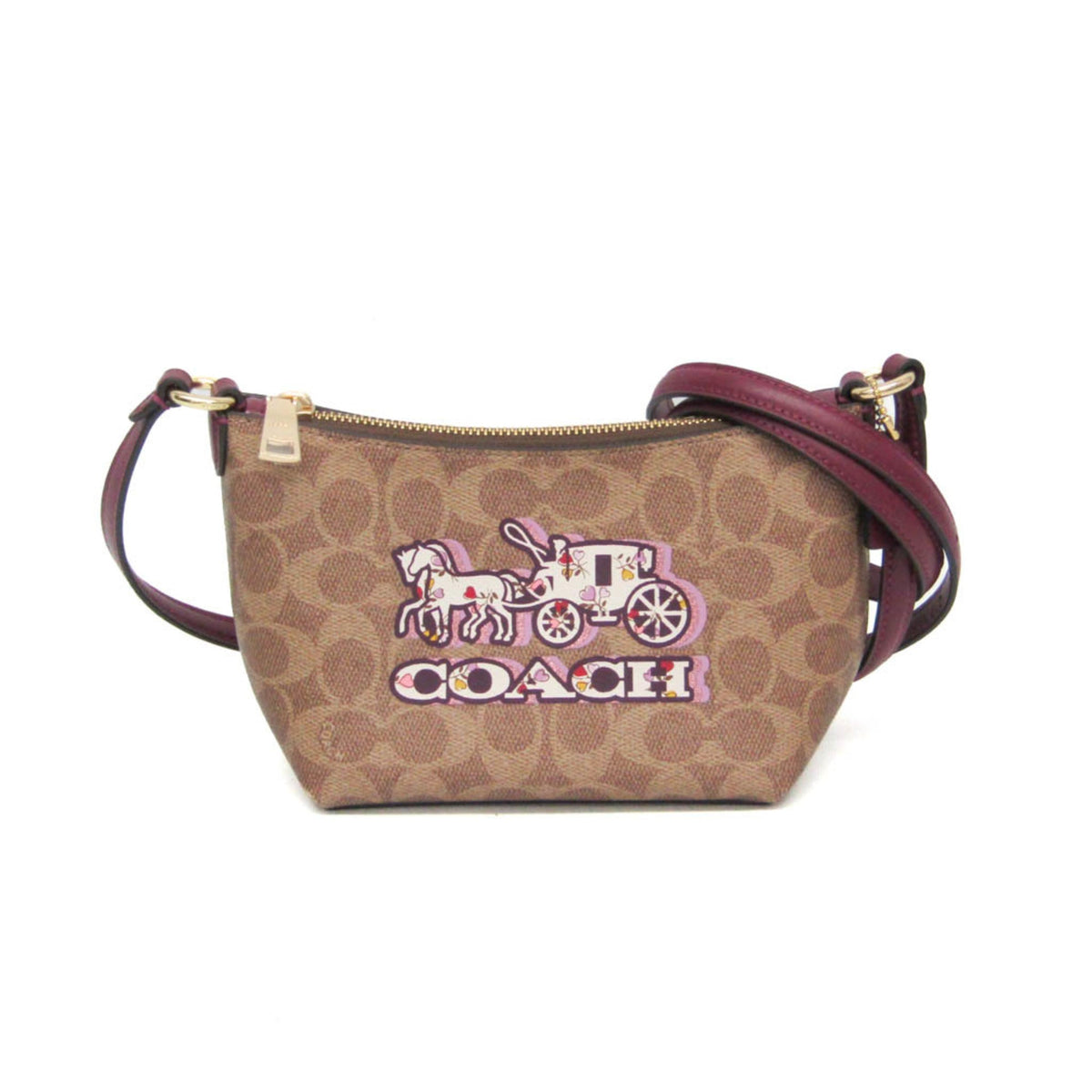 PRE-OWNED Coach Signature Horse And Carriage