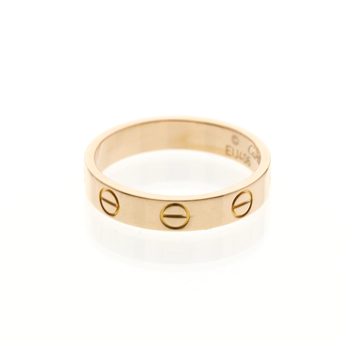 PRE-OWNED Cartier Mini Love · Rose Gold Size 5.25