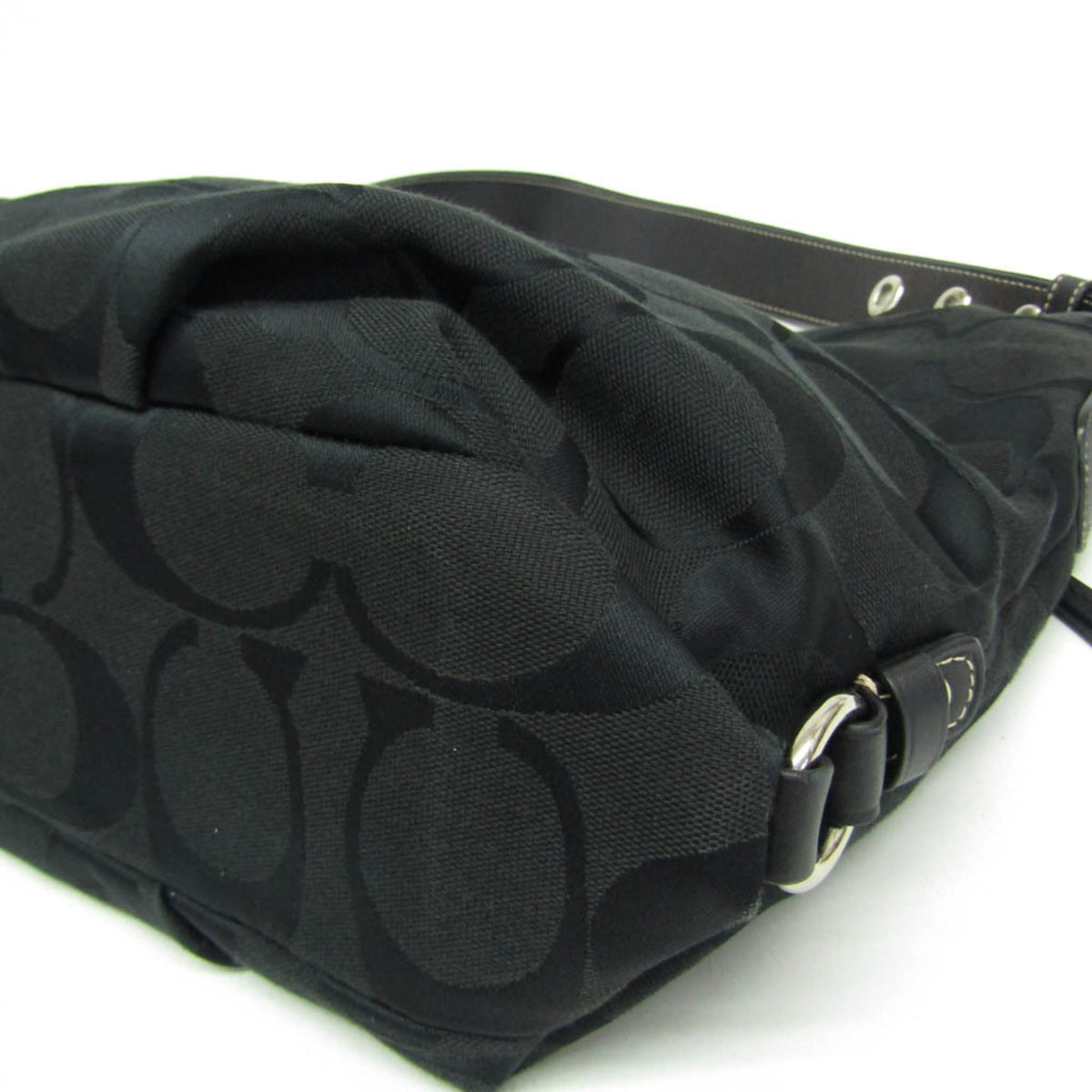 PRE-OWNED Coach Signature · Canvas & Leather