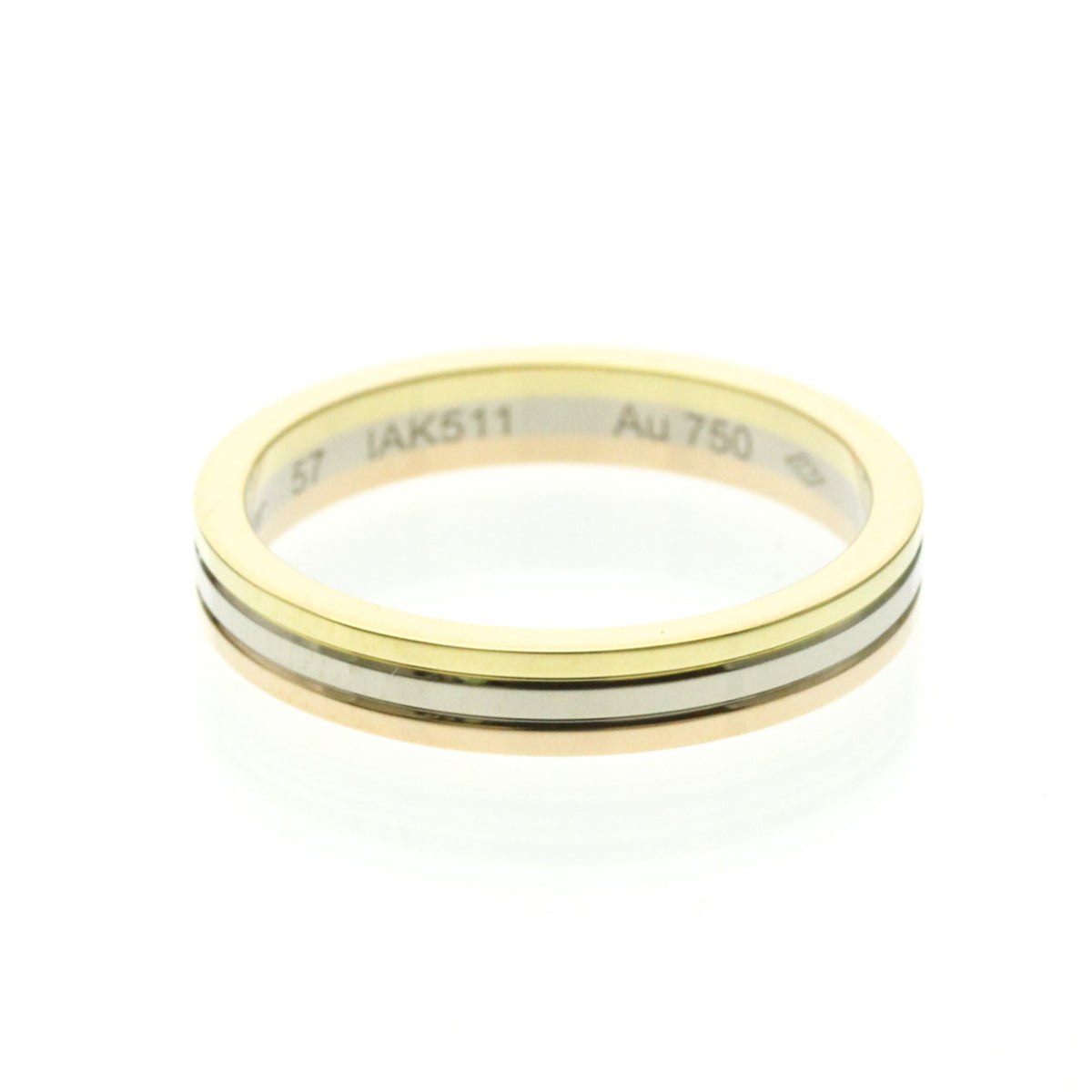 PRE-OWNED Cartier Vendôme · Tri-Gold Size 8