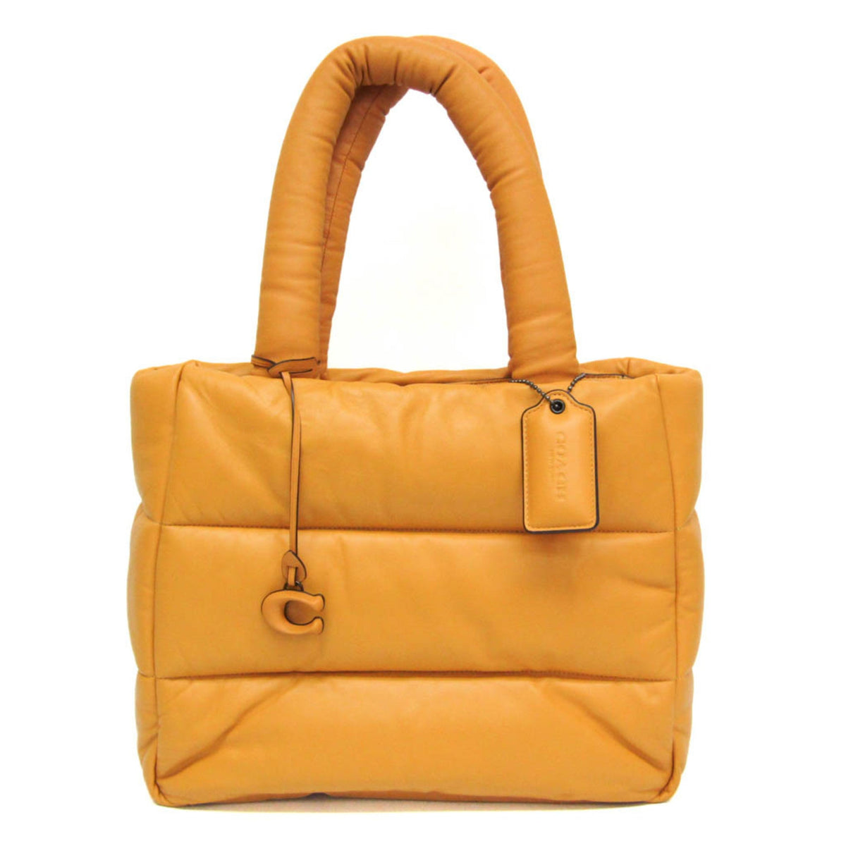 PRE-OWNED Coach Pillow Tote · Leather