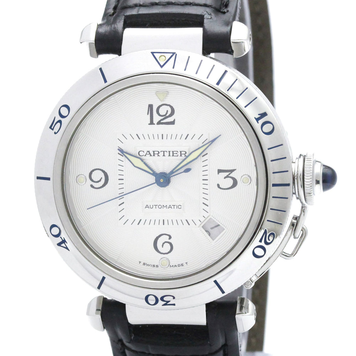 PRE-OWNED Cartier Pasha 38 · Steel · Automatic