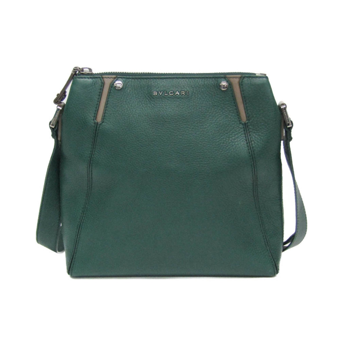 PRE-OWNED Bvlgari Octo Crossbody · Leather