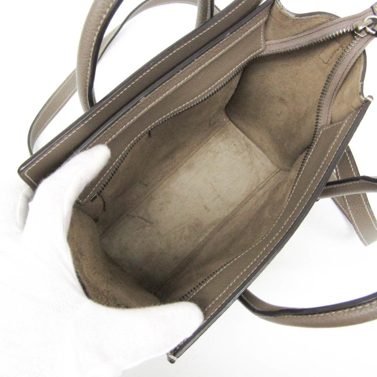 PRE-OWNED Celine Luggage Nano