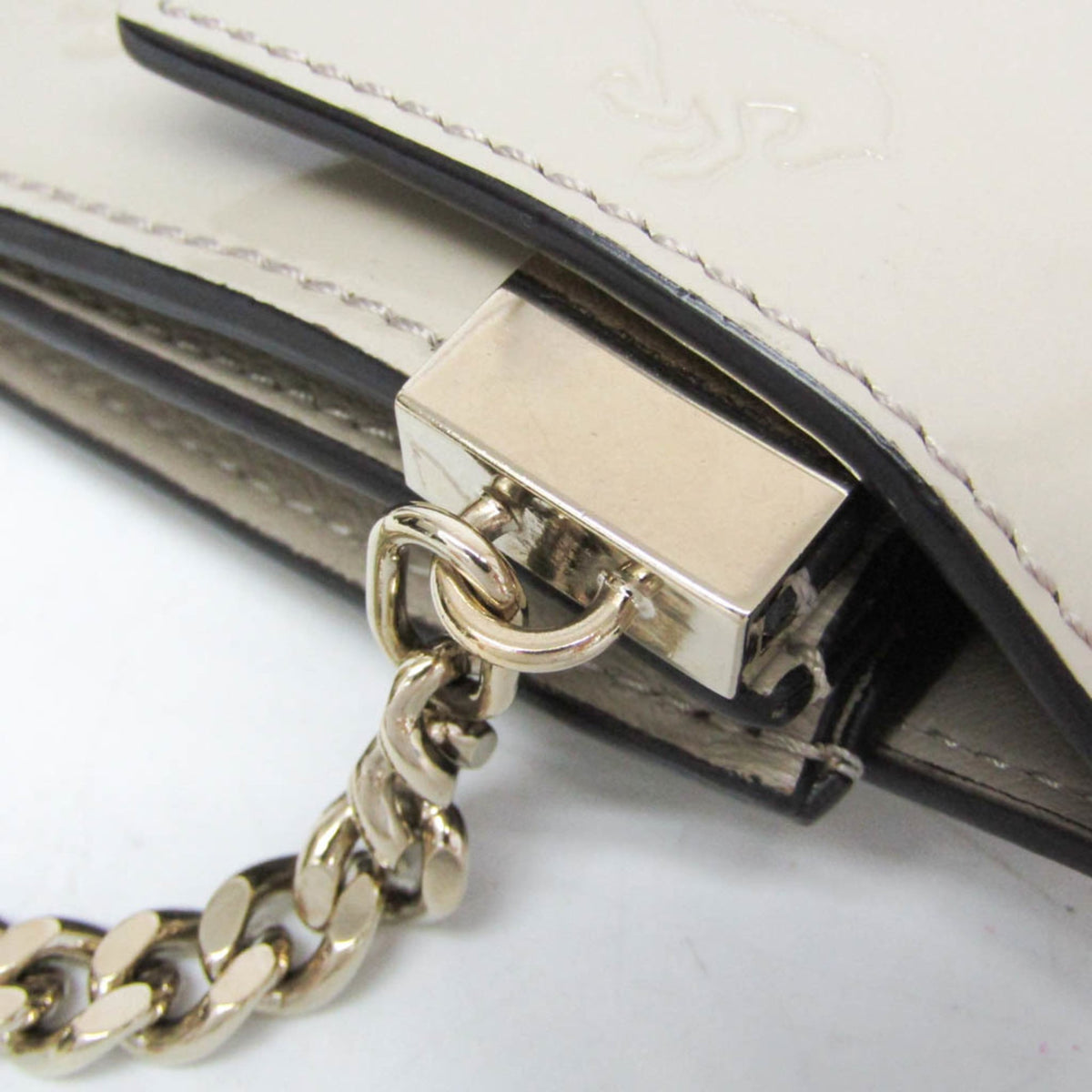 PRE-OWNED Chloé Faye · Enamel Leather