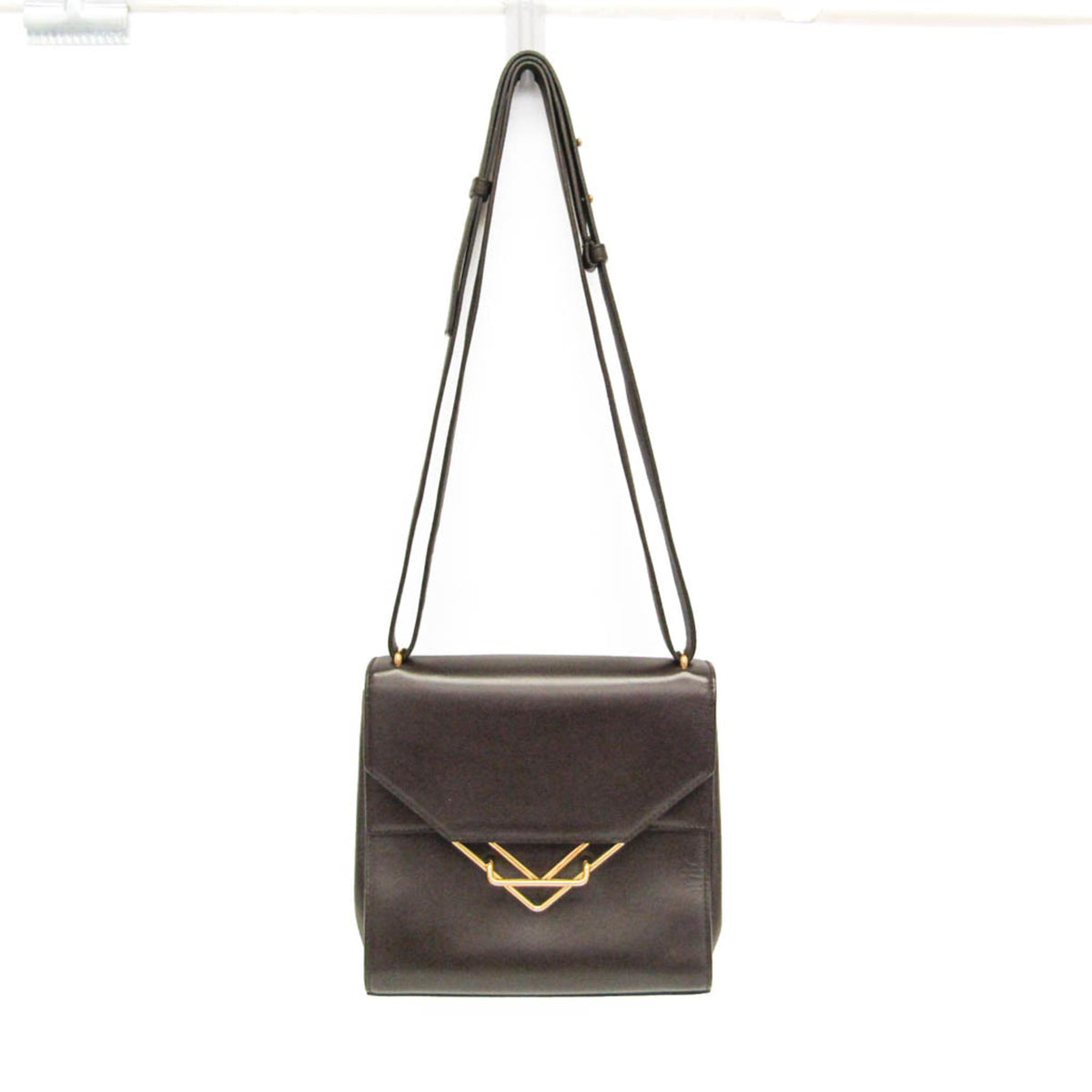 PRE-OWNED Bottega Veneta The Clip · Leather