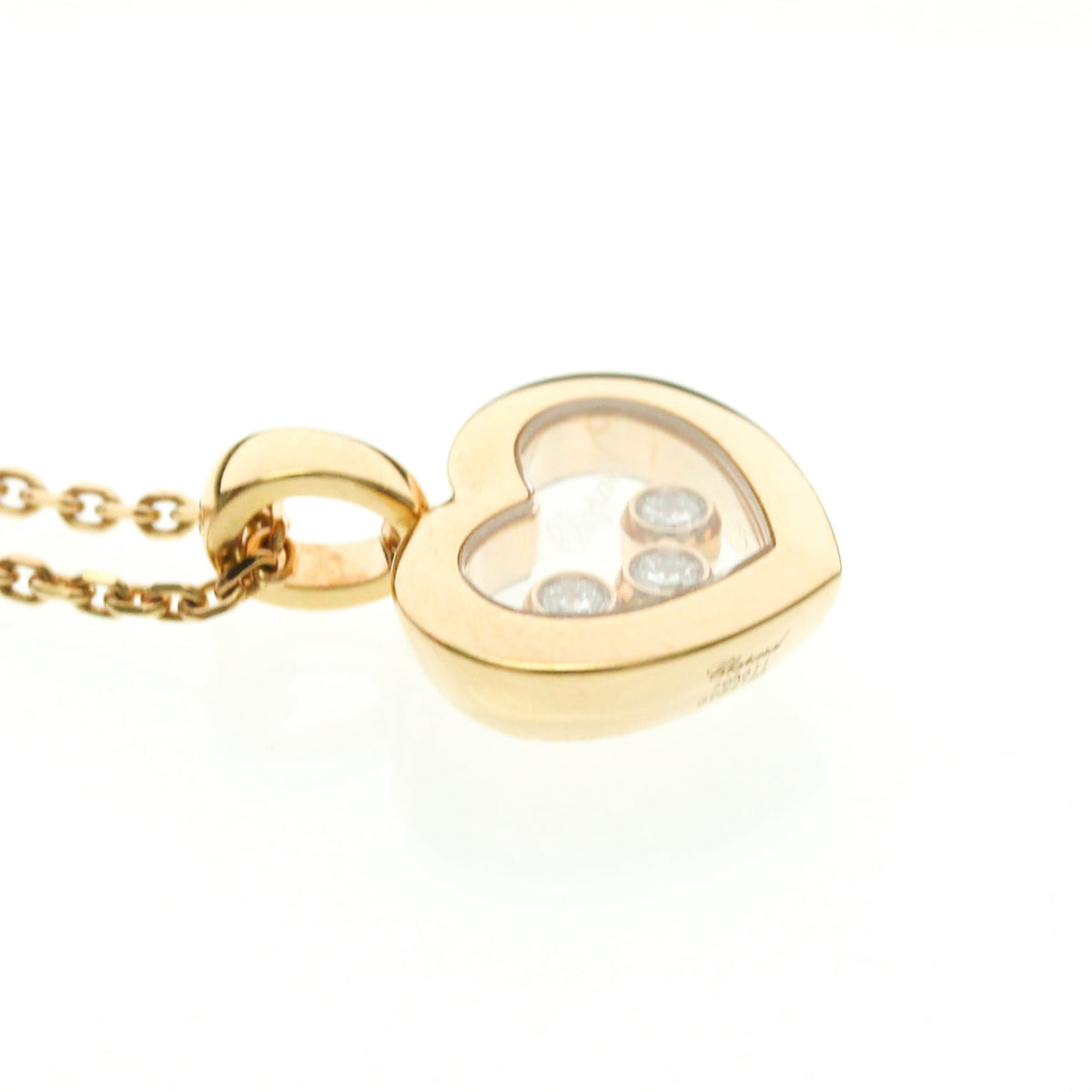 PRE-OWNED Chopard Happy Diamonds · Rose Gold · Diamond