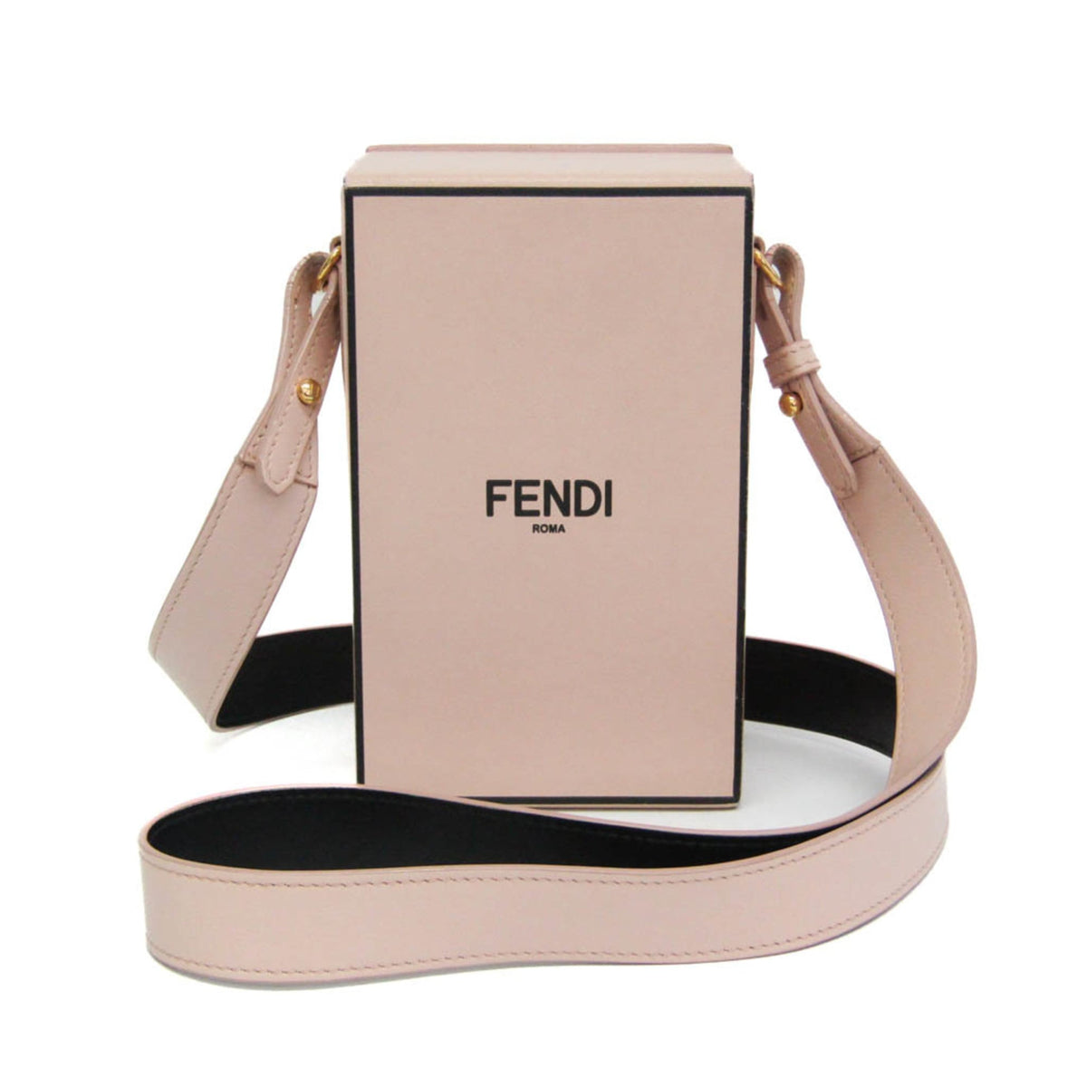 PRE-OWNED Fendi Box · Leather Shoulder Bag