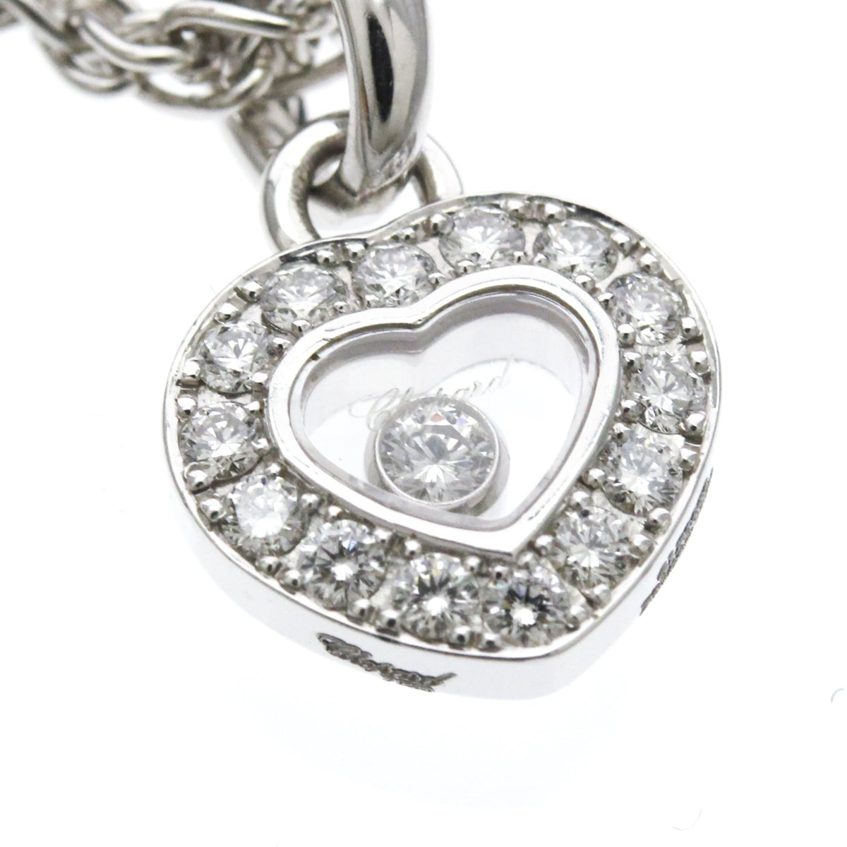 PRE-OWNED Chopard Happy Diamonds · 18K White Gold