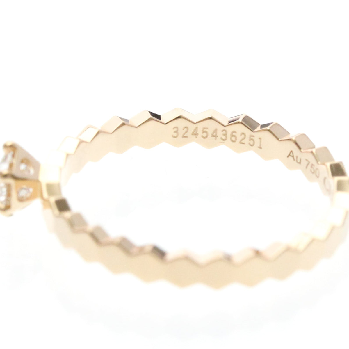 PRE-OWNED Chaumet Be My Love · Diamond · Rose Gold Size 6.25