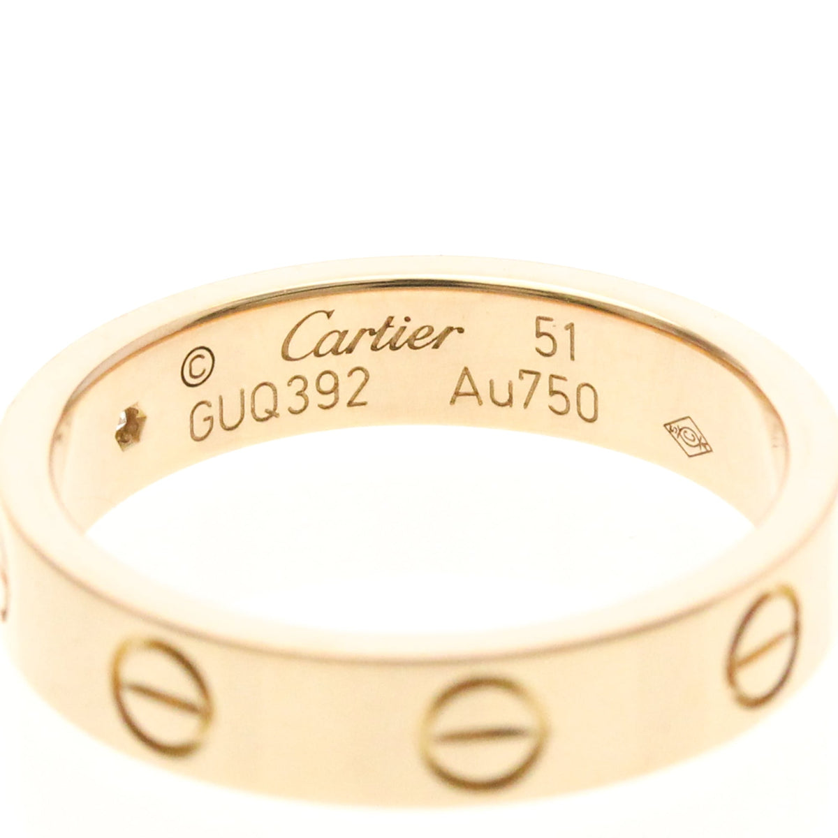 PRE-OWNED Cartier Mini Love · Diamond · Rose Gold