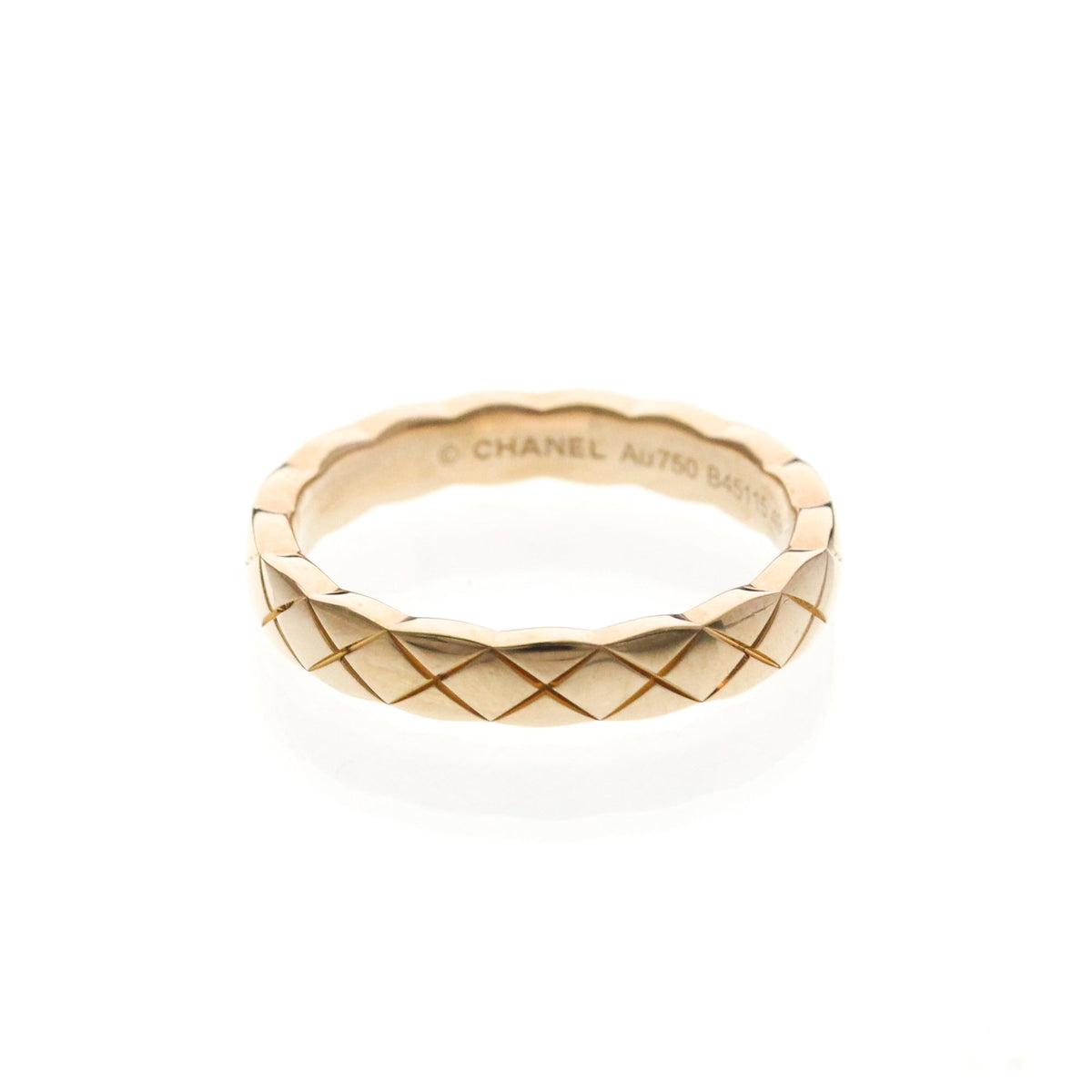 PRE-OWNED Chanel Coco Crush Mini · Rose Gold Size 4.75