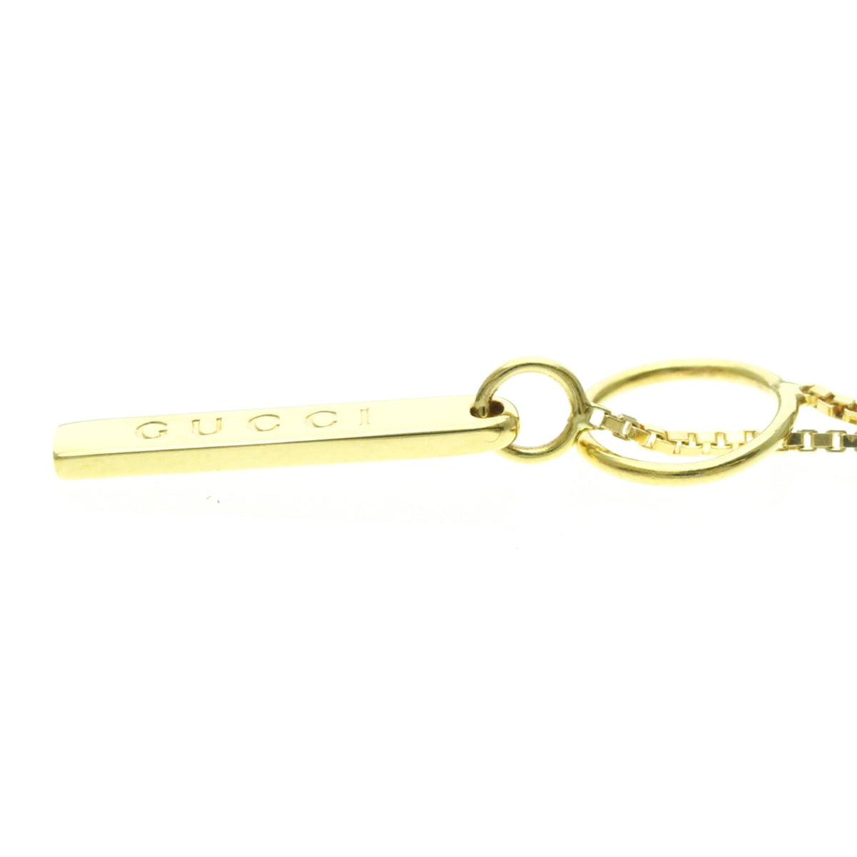 PRE-OWNED Gucci Lariat · 18K Yellow Gold