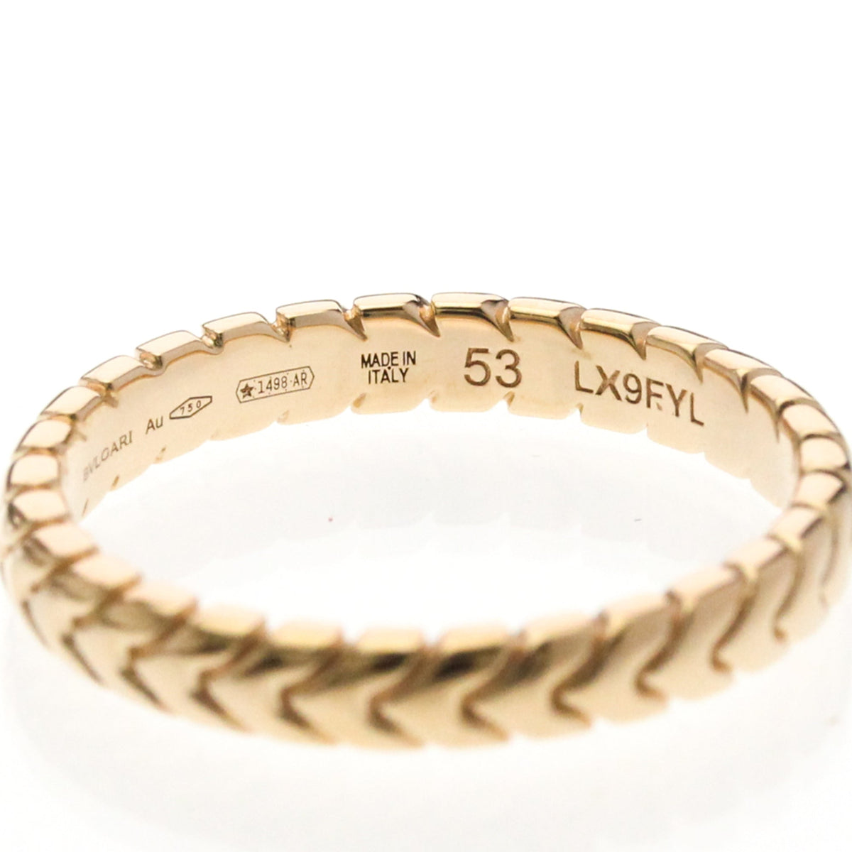 PRE-OWNED Bvlgari Spiga · Rose Gold