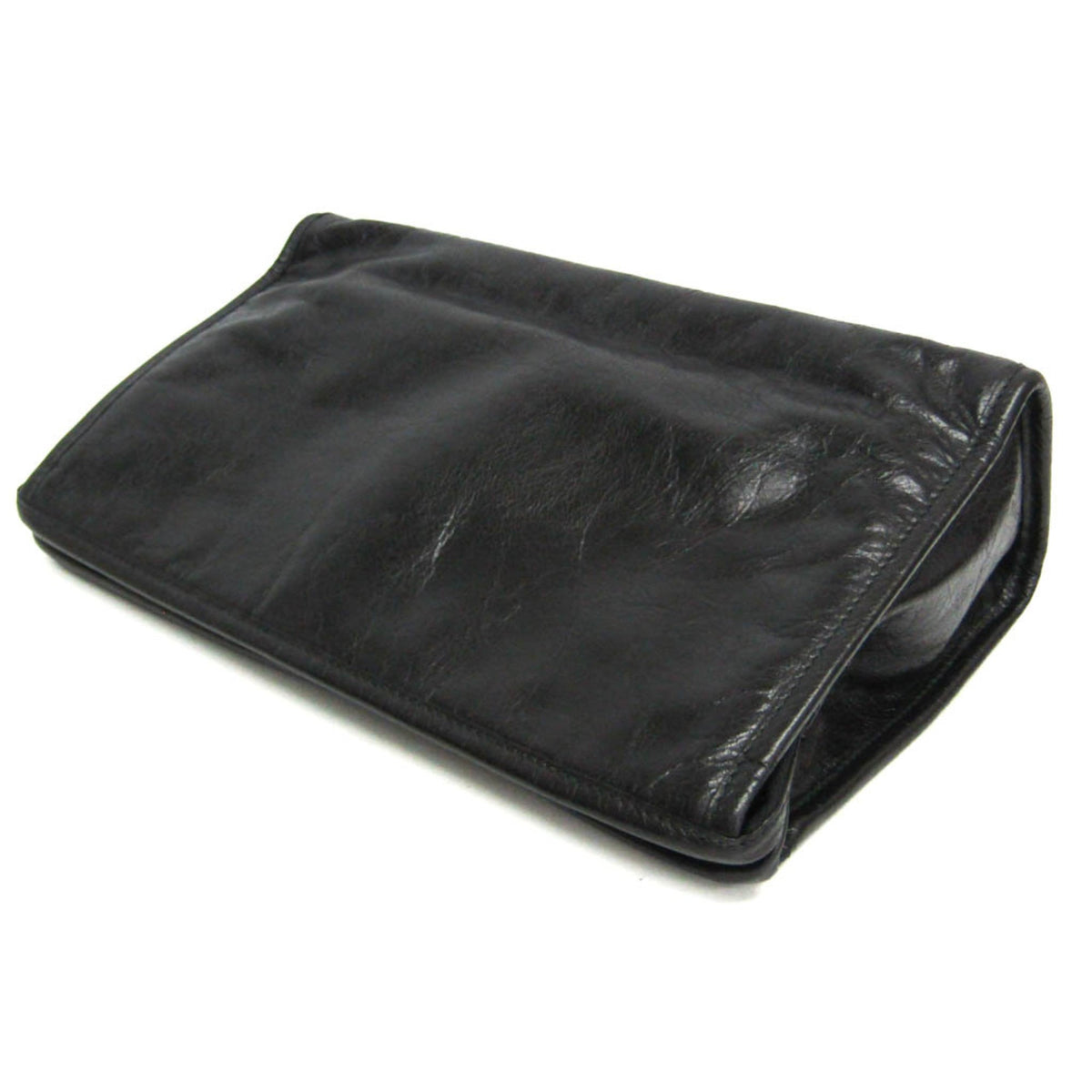 PRE-OWNED Gucci Interlocking · Leather Clutch