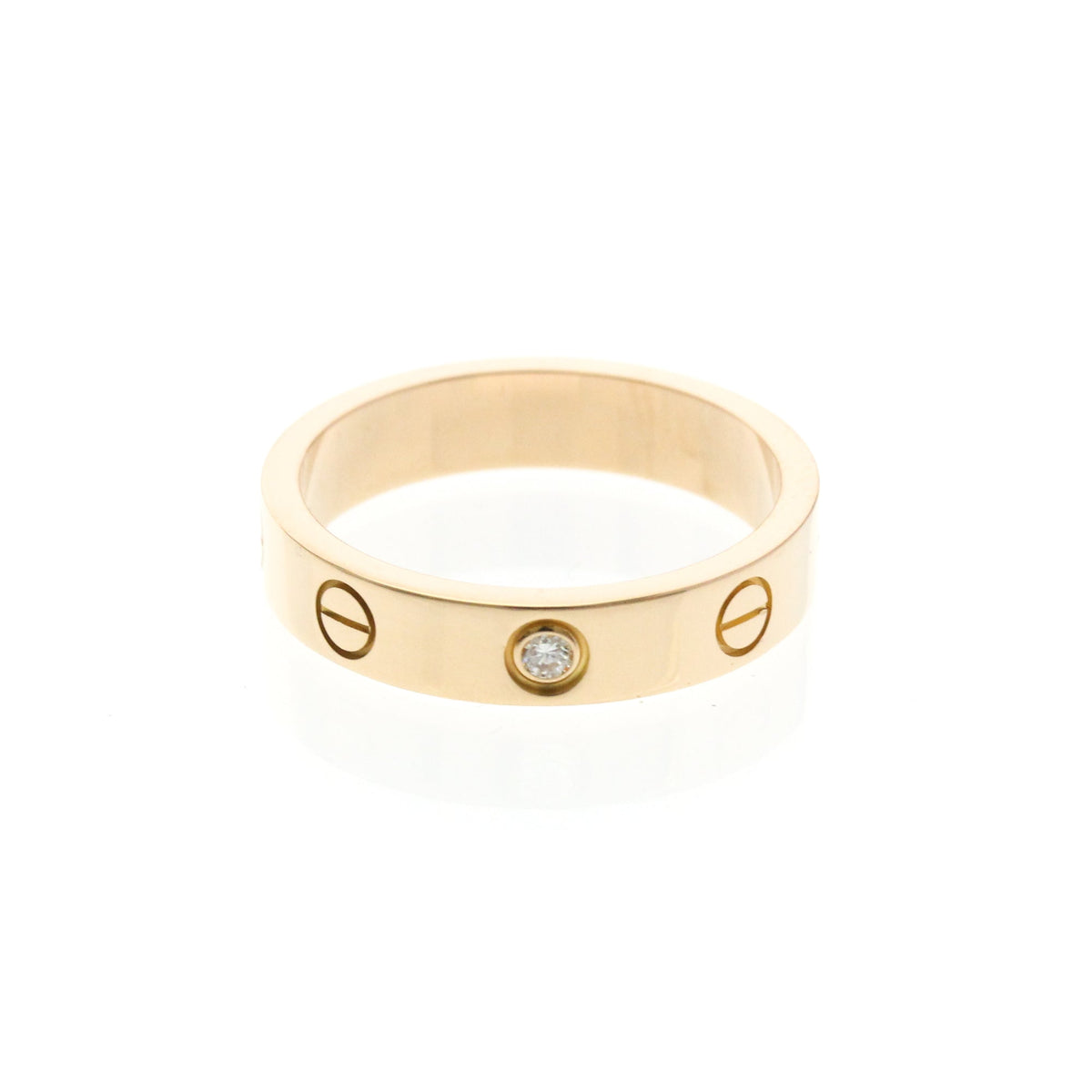 PRE-OWNED Cartier Mini Love · Diamond · Rose Gold