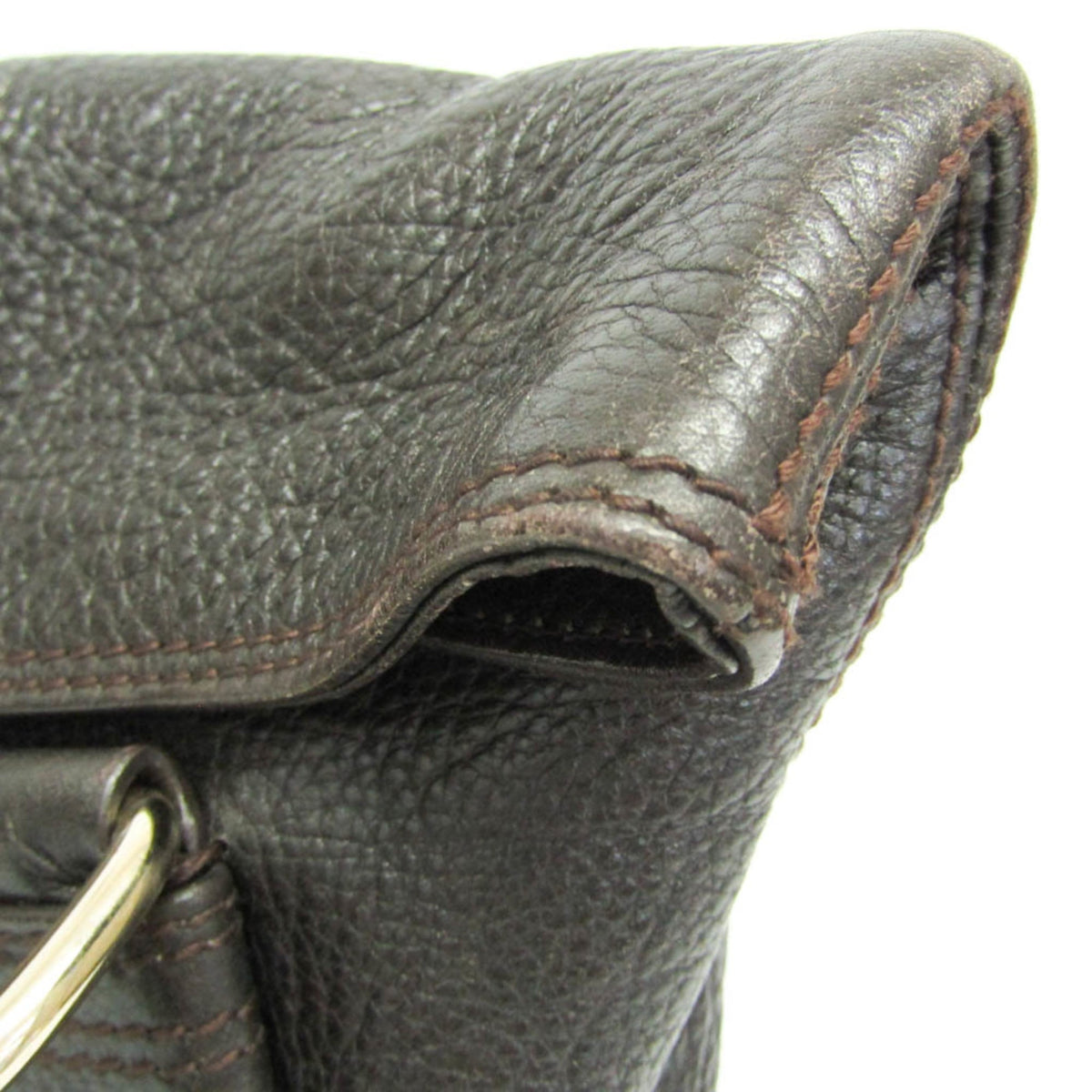 PRE-OWNED Bvlgari Leoni · Leather Shoulder Bag
