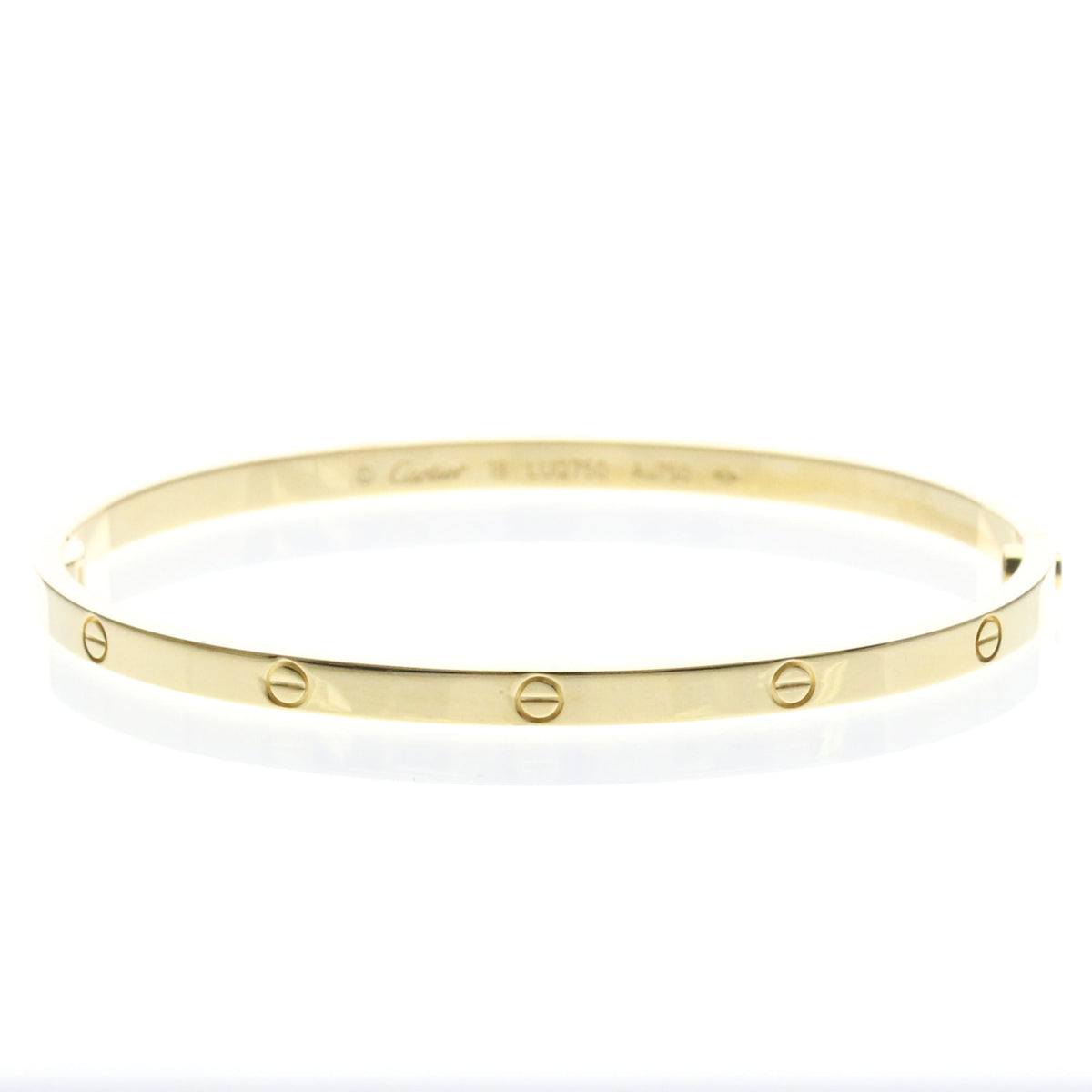 PRE-OWNED Cartier Love Bracelet · 18K Yellow Gold
