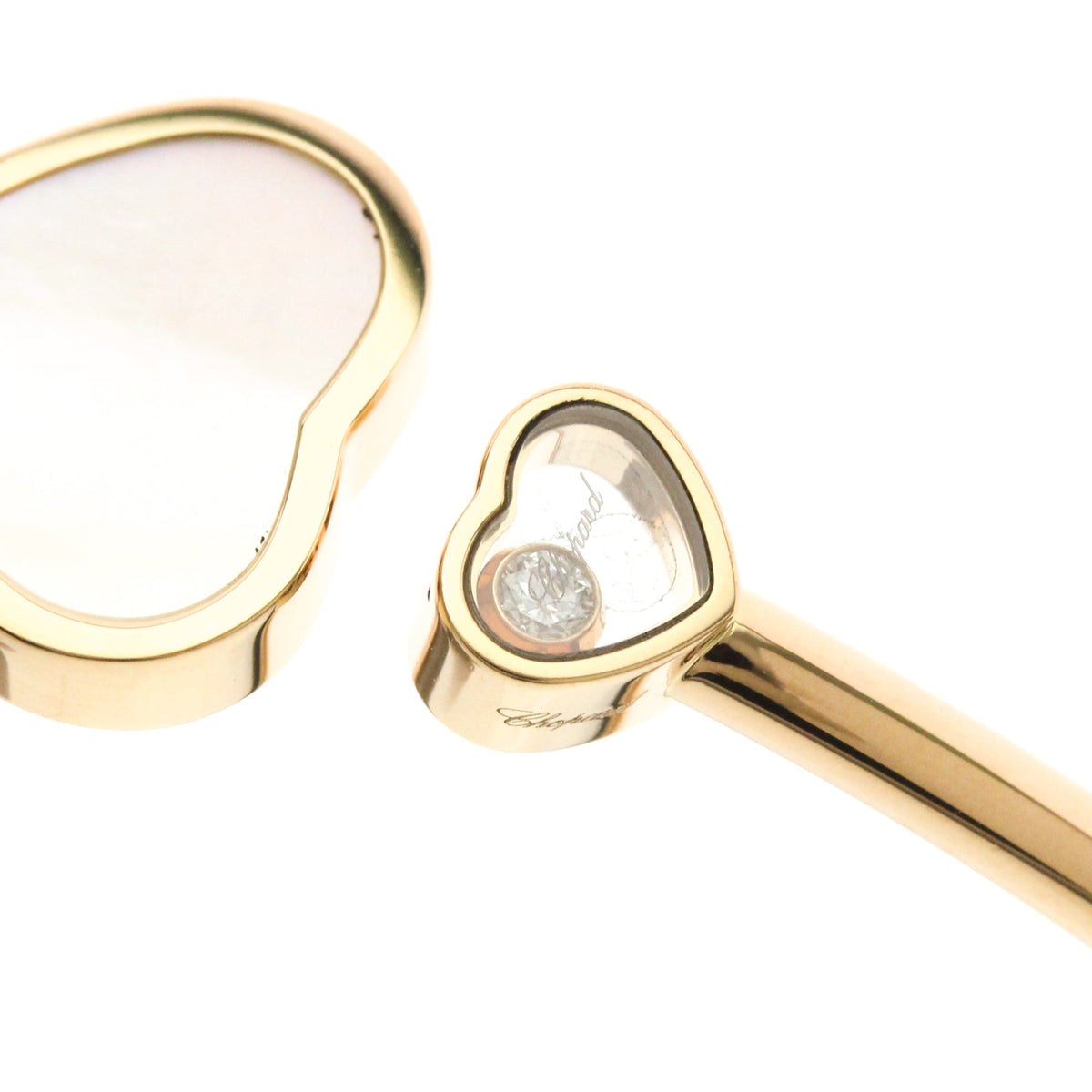 PRE-OWNED Chopard Happy Heart · Rose Gold · Diamond