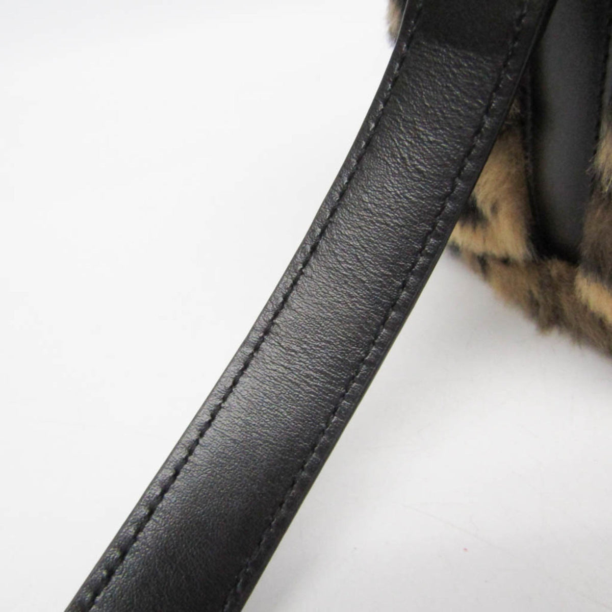 PRE-OWNED Celine Fluffy Box · Leopard Faux Fur
