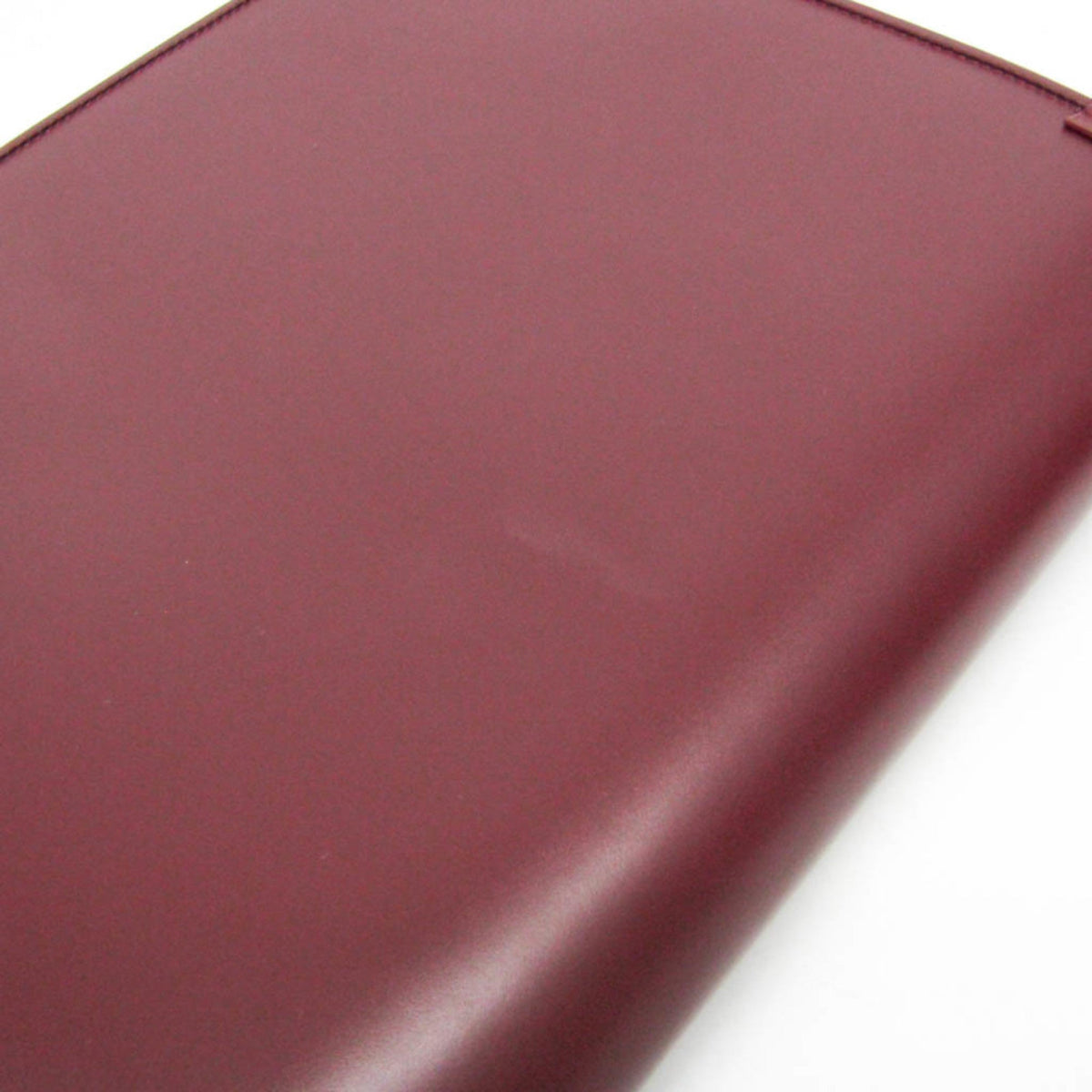 PRE-OWNED Cartier Must · Leather Shoulder Bag · Bordeaux