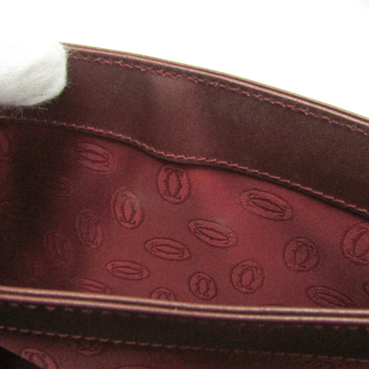 PRE-OWNED Cartier Must · Leather · Bordeaux