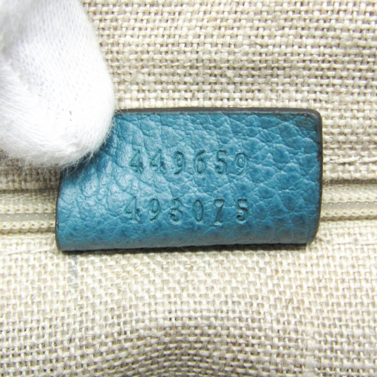 PRE-OWNED Gucci Interlocking G · Leather