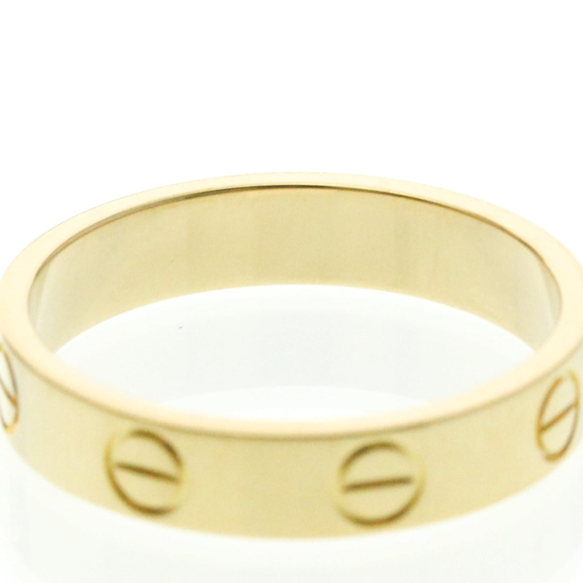 PRE-OWNED Cartier Mini Love · 18K Yellow Gold