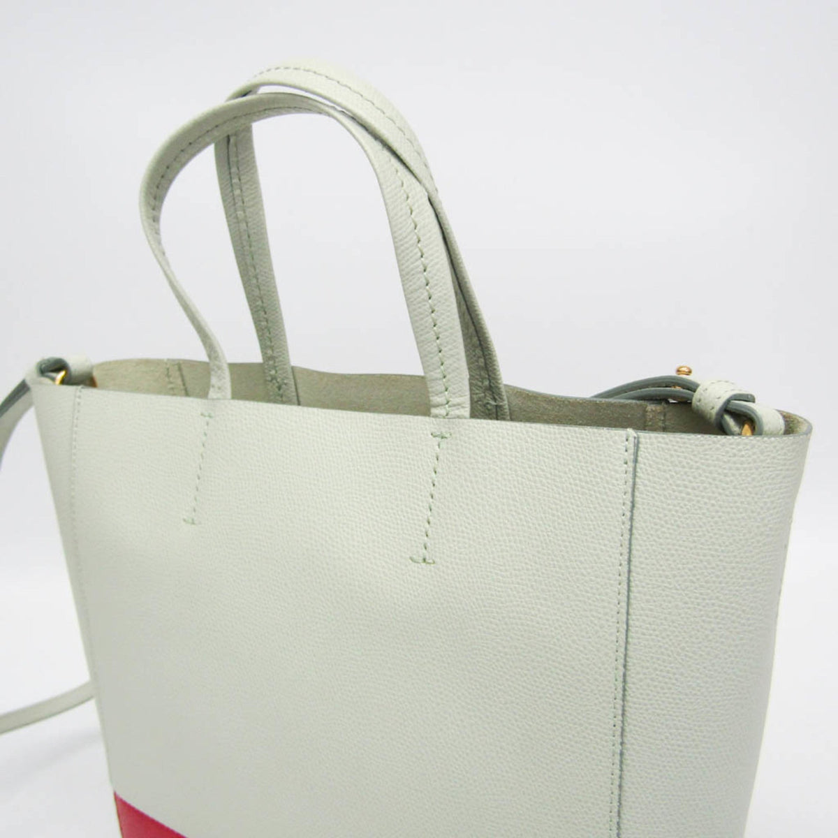 PRE-OWNED Celine Cabas Vertical · Bicolor Leather