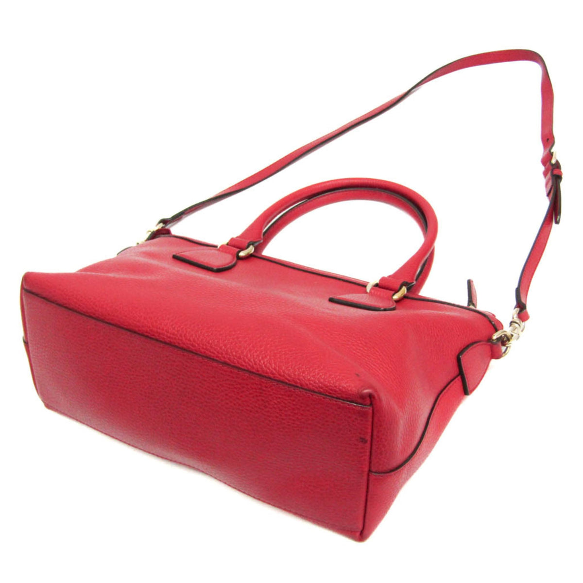 PRE-OWNED Gucci Interlocking G · Leather Handbag