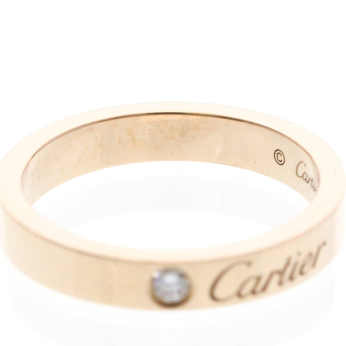 PRE-OWNED Cartier C de Cartier · Rose Gold · Diamond