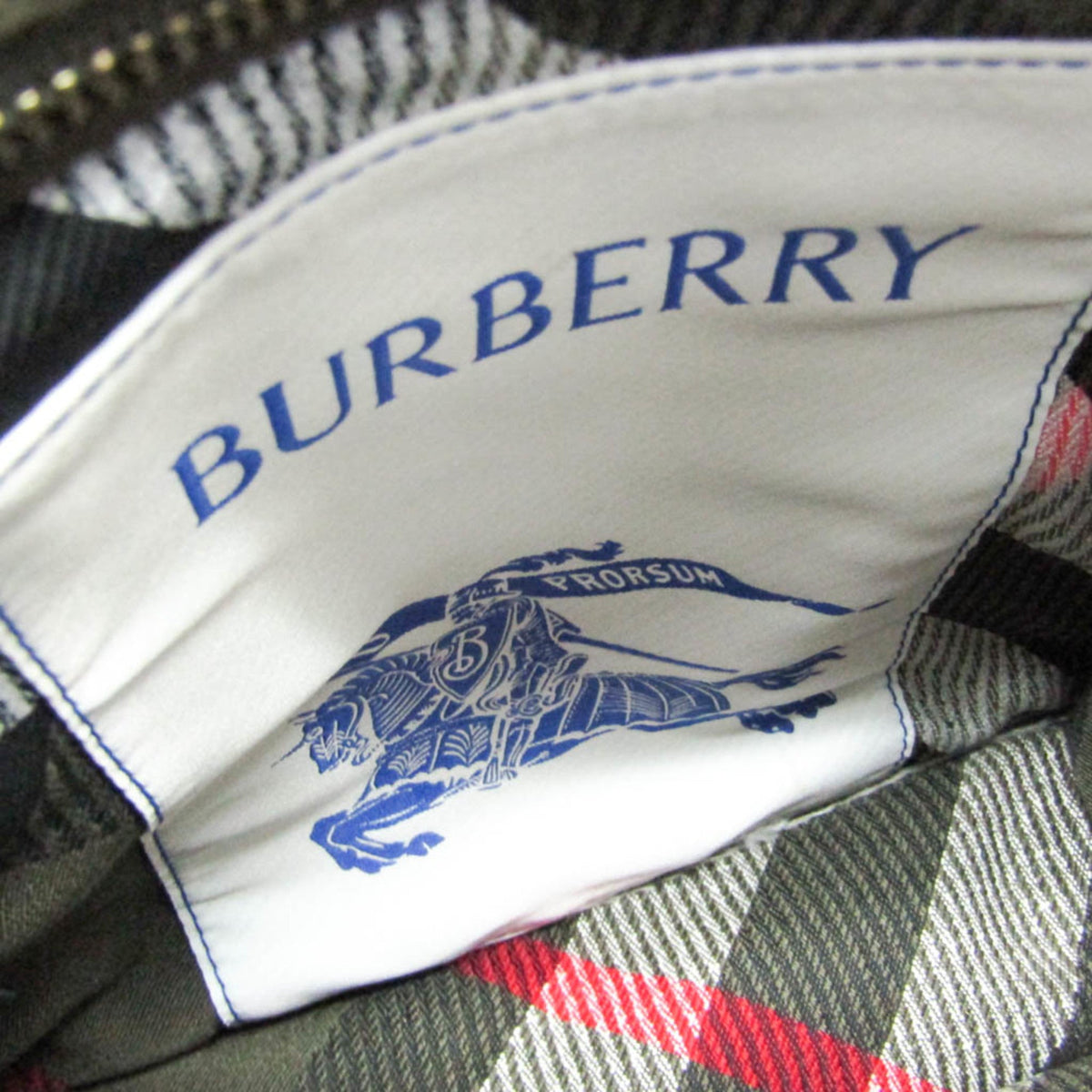 PRE-OWNED Burberry Mini Trench Tote · Canvas