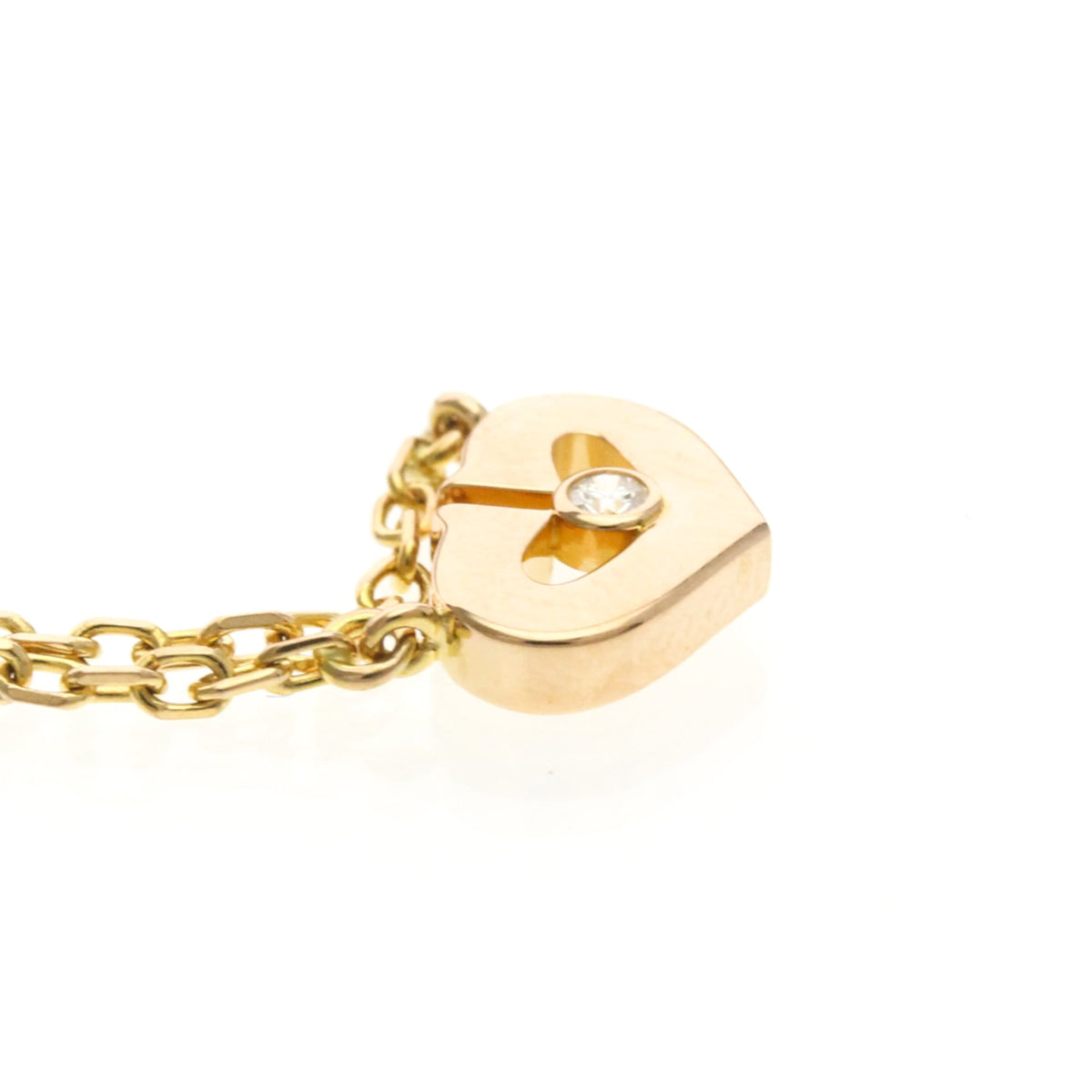 PRE-OWNED Cartier C Heart · Rose Gold · Diamond