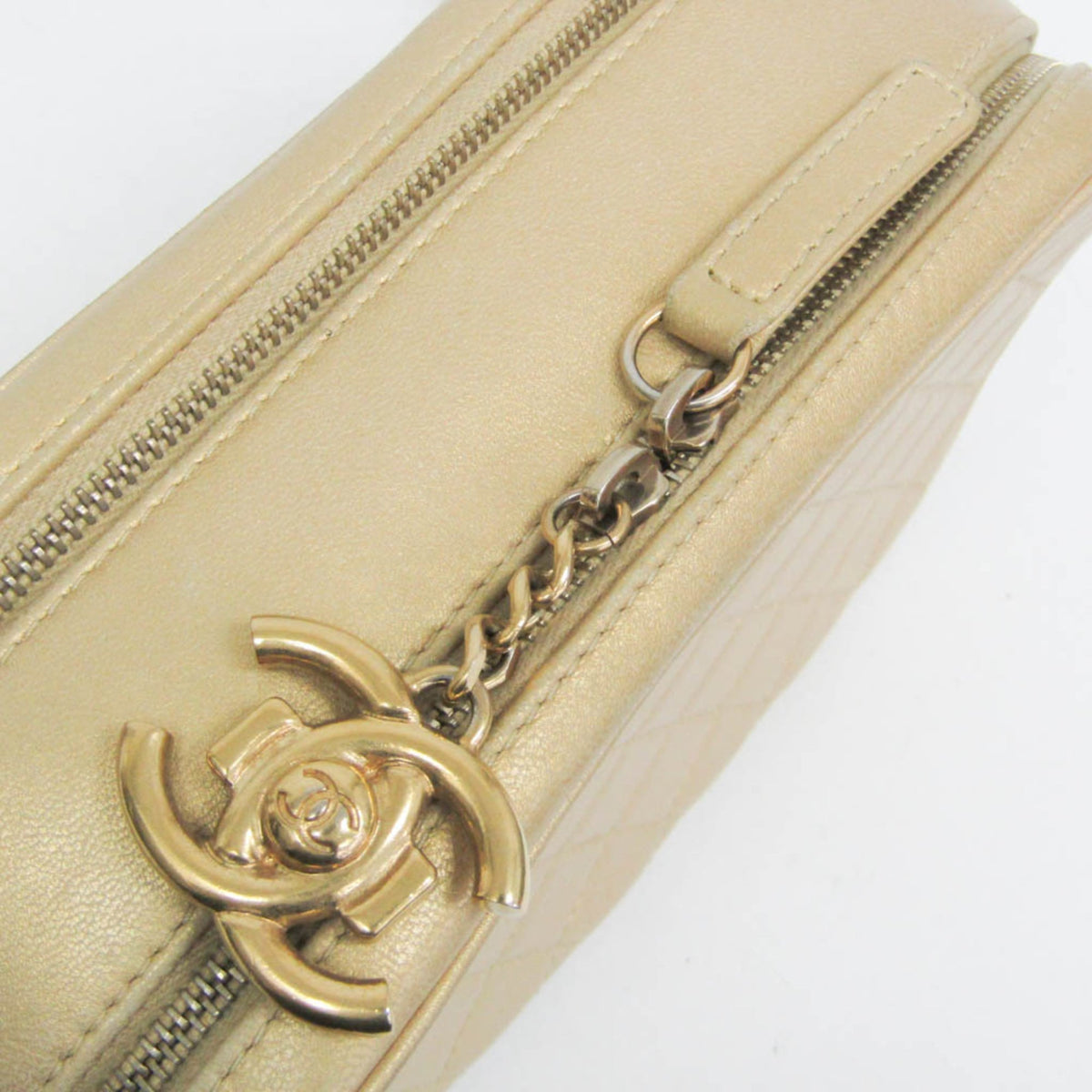 PRE-OWNED Chanel Cocoboy Camera Bag · Lambskin