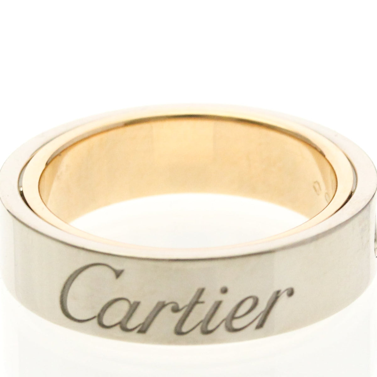 PRE-OWNED Cartier Secret Love · Two-Tone Gold Size 6