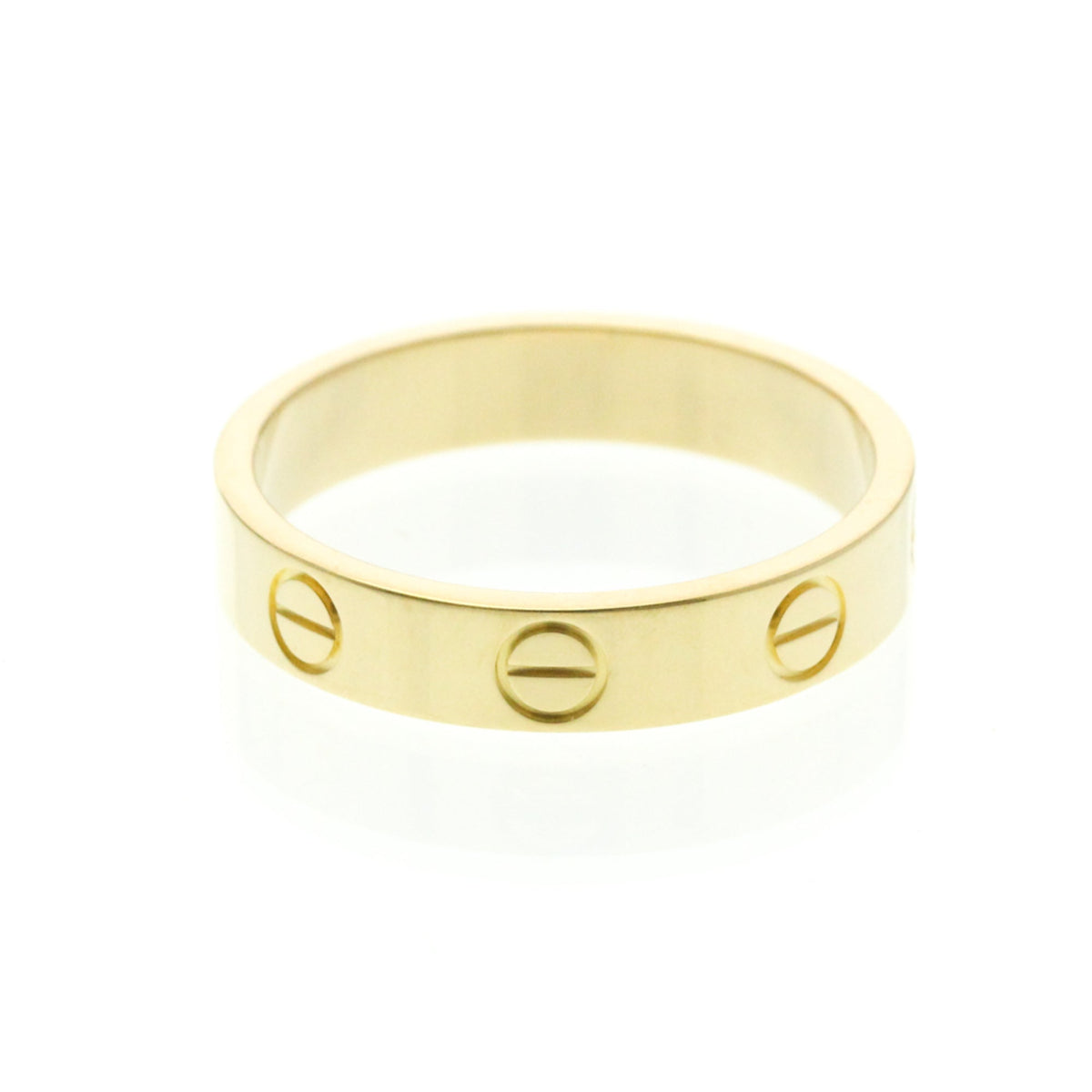 PRE-OWNED Cartier Mini Love · 18K Yellow Gold