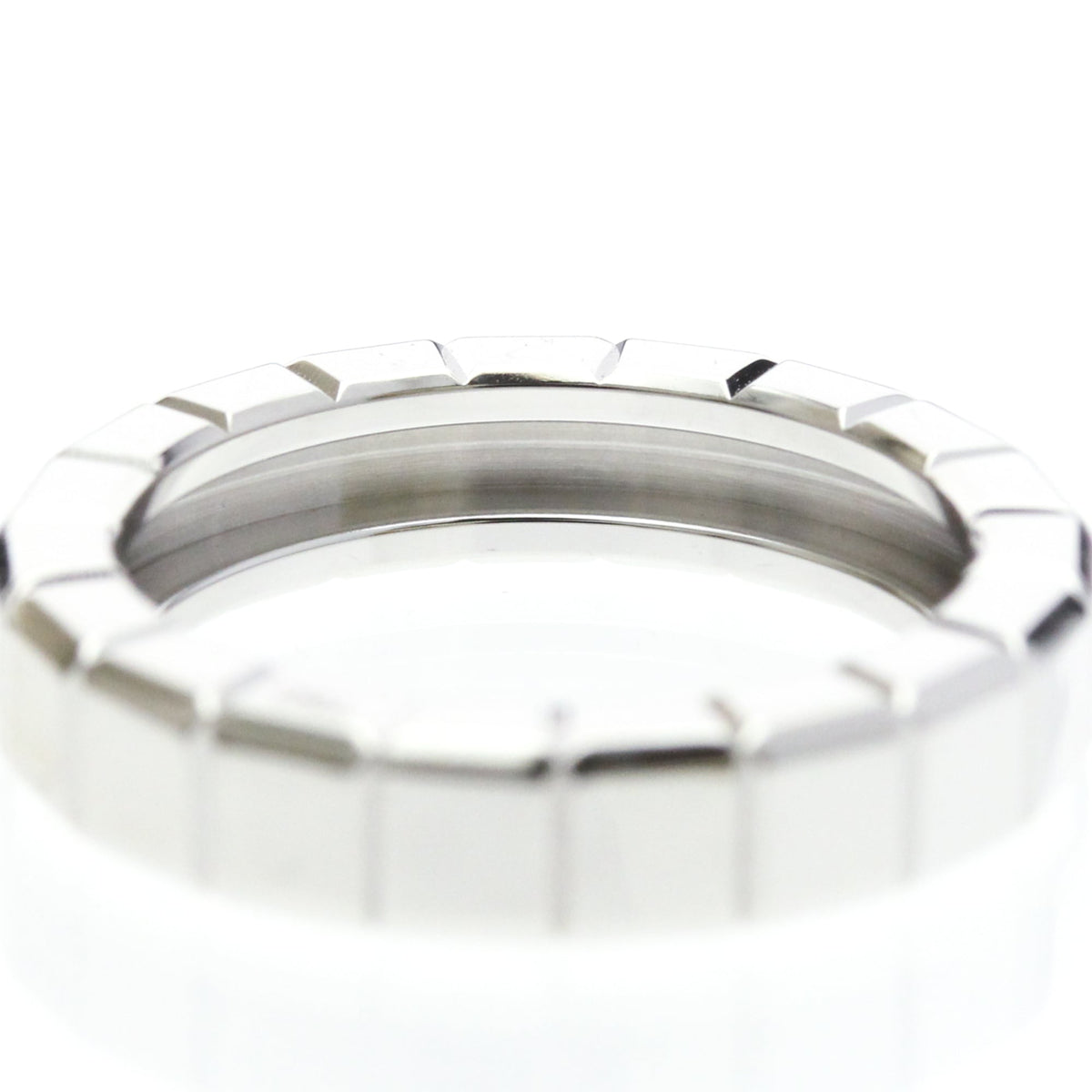 PRE-OWNED Chopard Ice Cube · 18K White Gold Size 6